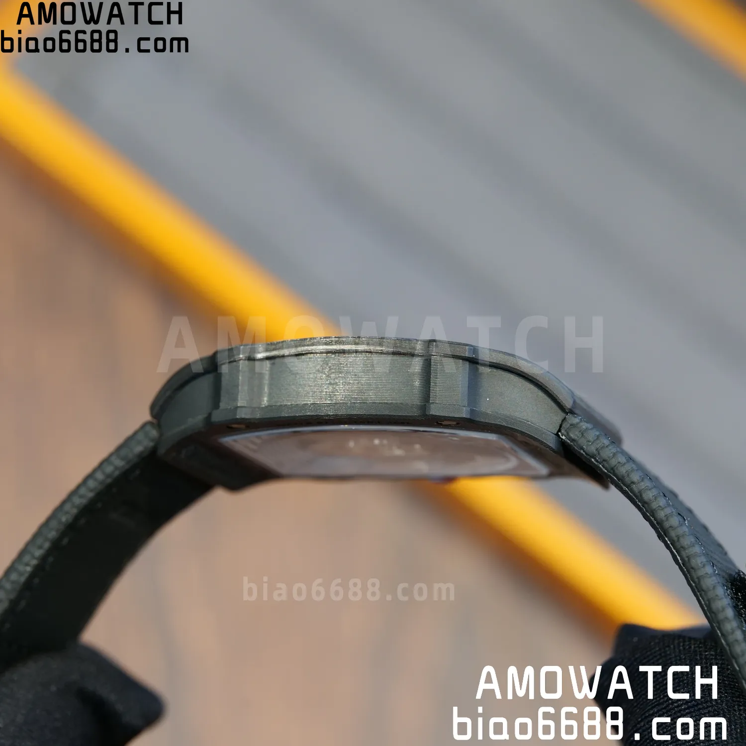 RICHARD MILLE RM67-02 Black NTPT Best Edition France Dial on Black Nylon strap CRMA7 Clone V9 78 58db748e8272c63 阿默表行AmoWatch