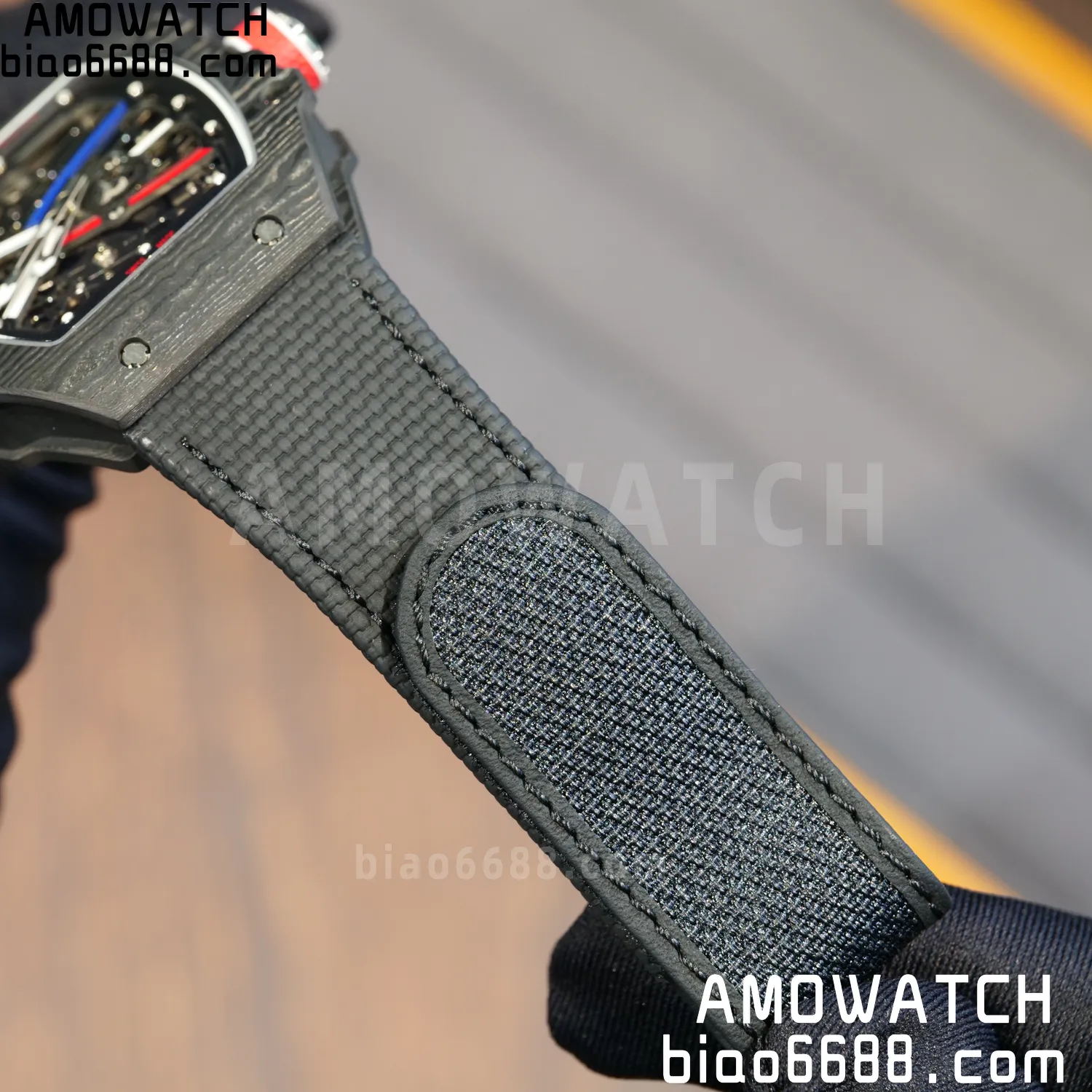 RICHARD MILLE RM67-02 Black NTPT Best Edition France Dial on Black Nylon strap CRMA7 Clone V9 96 5b5b10da4e2aeeb 阿默表行AmoWatch