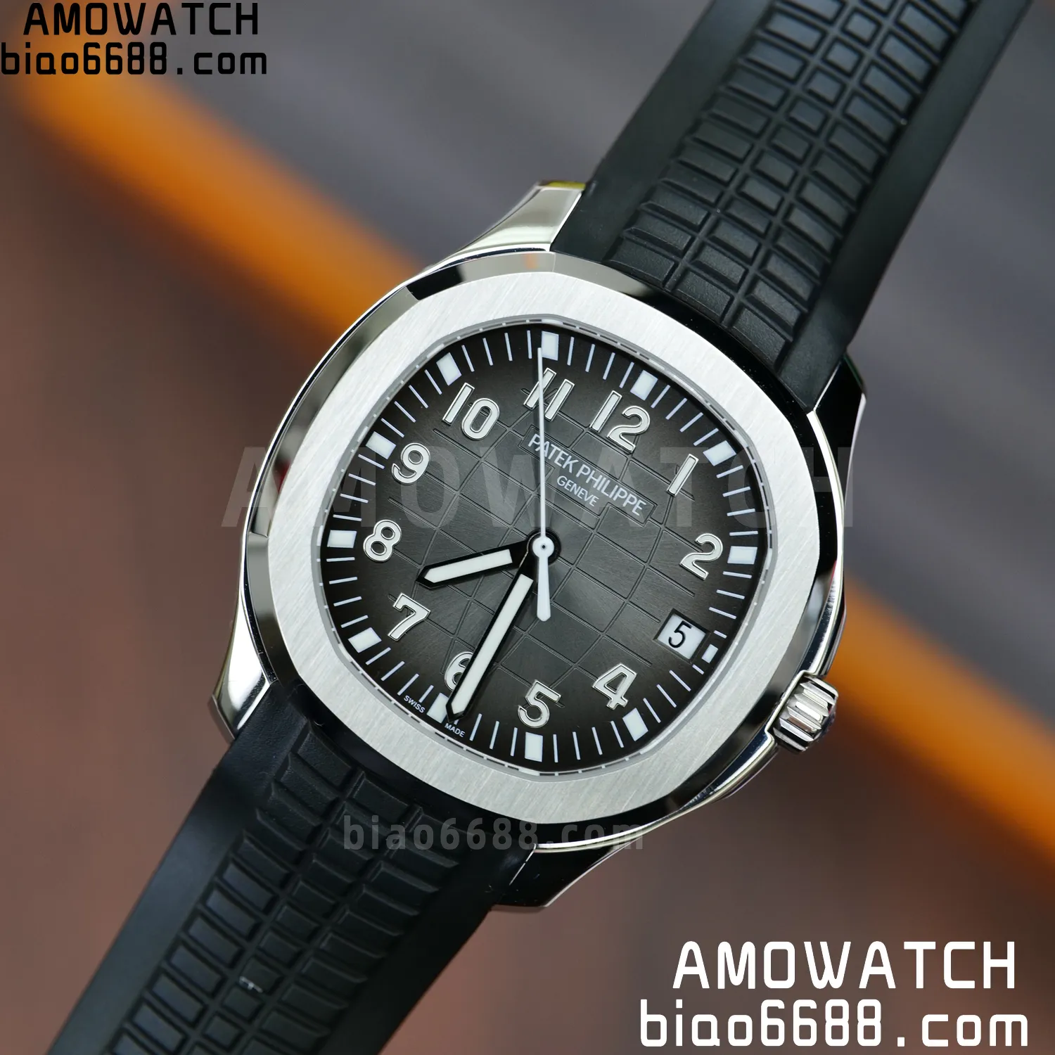 PP Aquanaut 5167 SS BBF 1:1 Best Edition Gray Dial on Black Rubber Strap DD324 Super Clone 84 60b99c1faeb5c0d 阿默表行AmoWatch