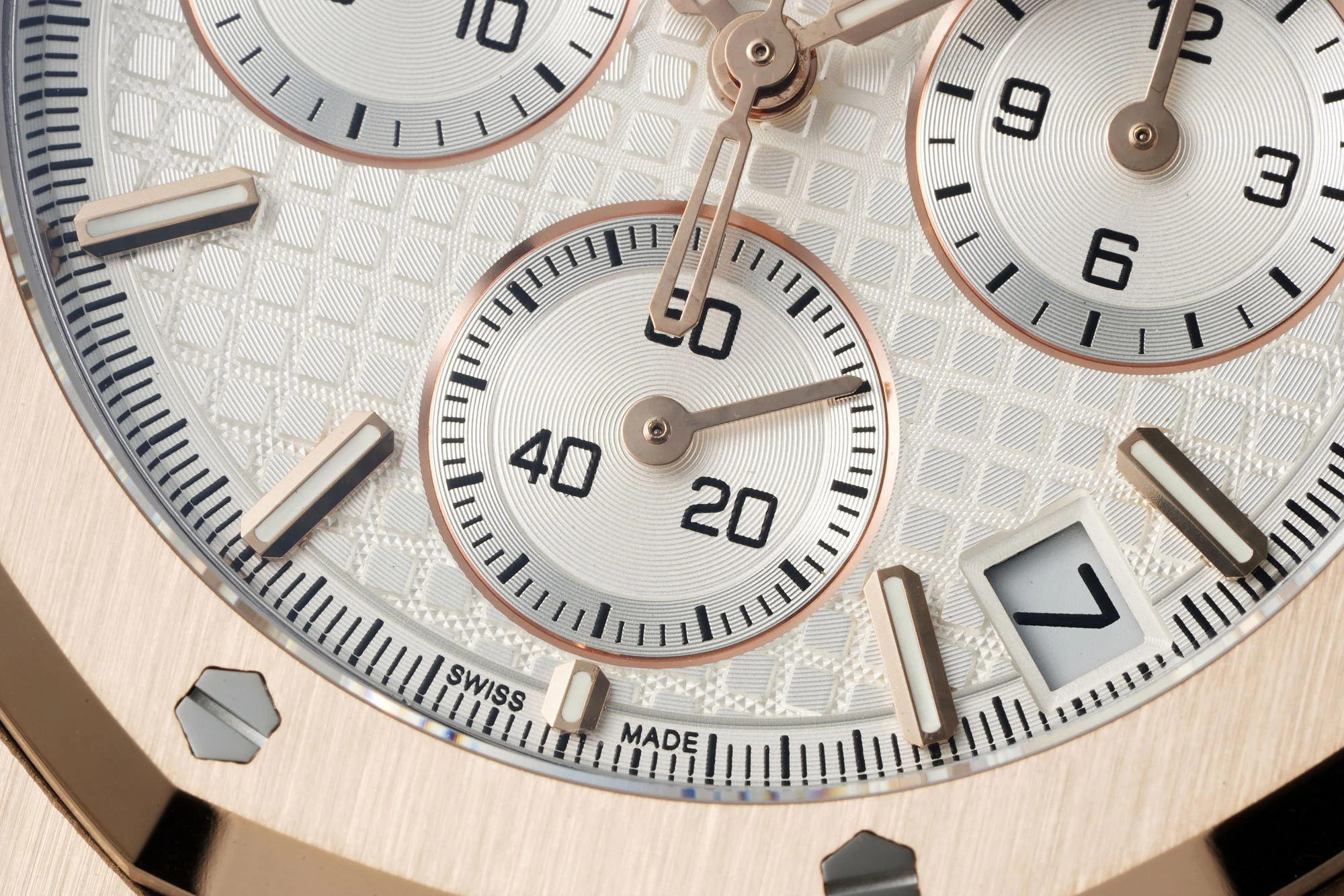 AP Royal Oak Chrono 26240 RG DDF 1:1 Best Edition White Dial on Brown Leather Strap DD4401 Super Clone Weight (SW Dial) 23 638467b2a76c0bd AMO Watch