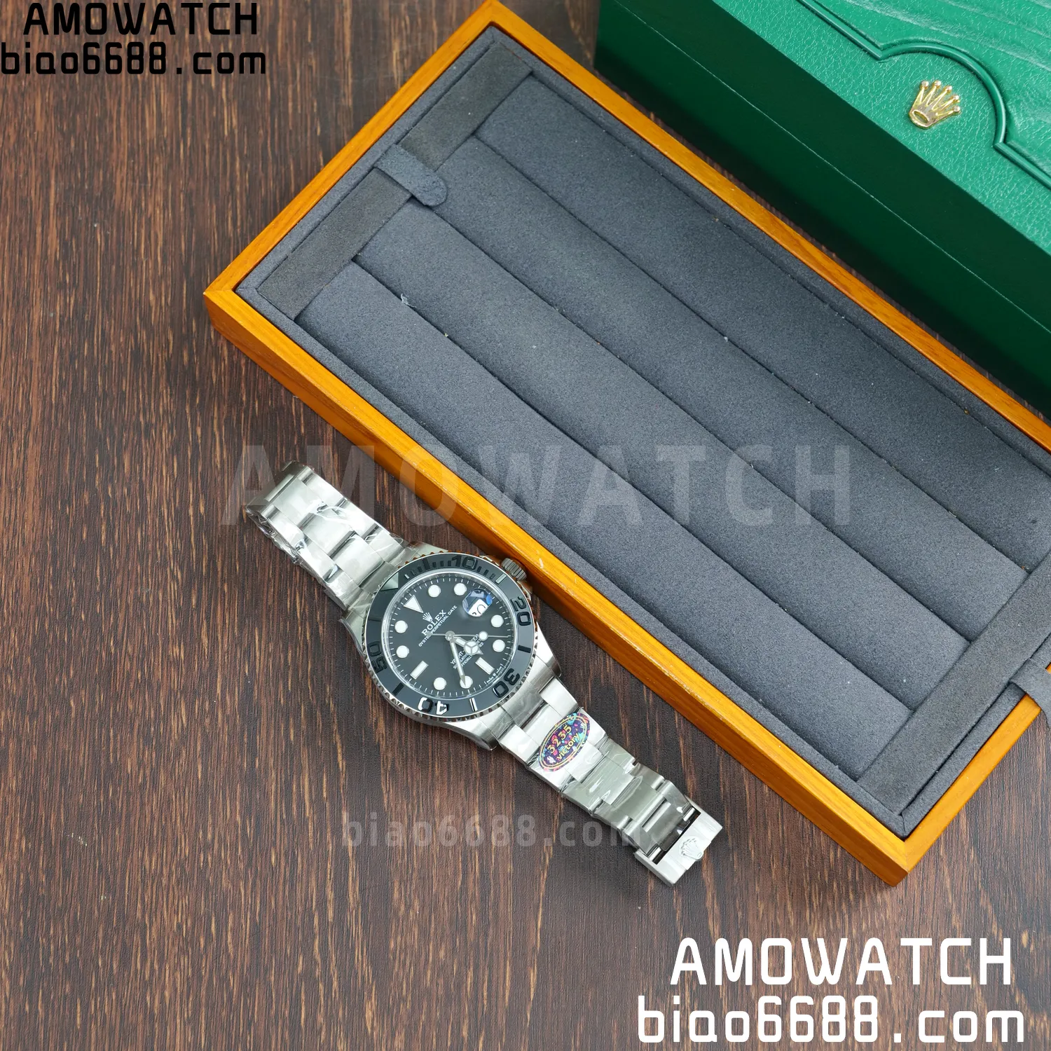 Rolex Yacht-Master 226627 Titanium VF 1:1 Best Edition Black Dial on Titanium Bracelet DD3235 76 69b90ce4345cf04 1 AMO Watch