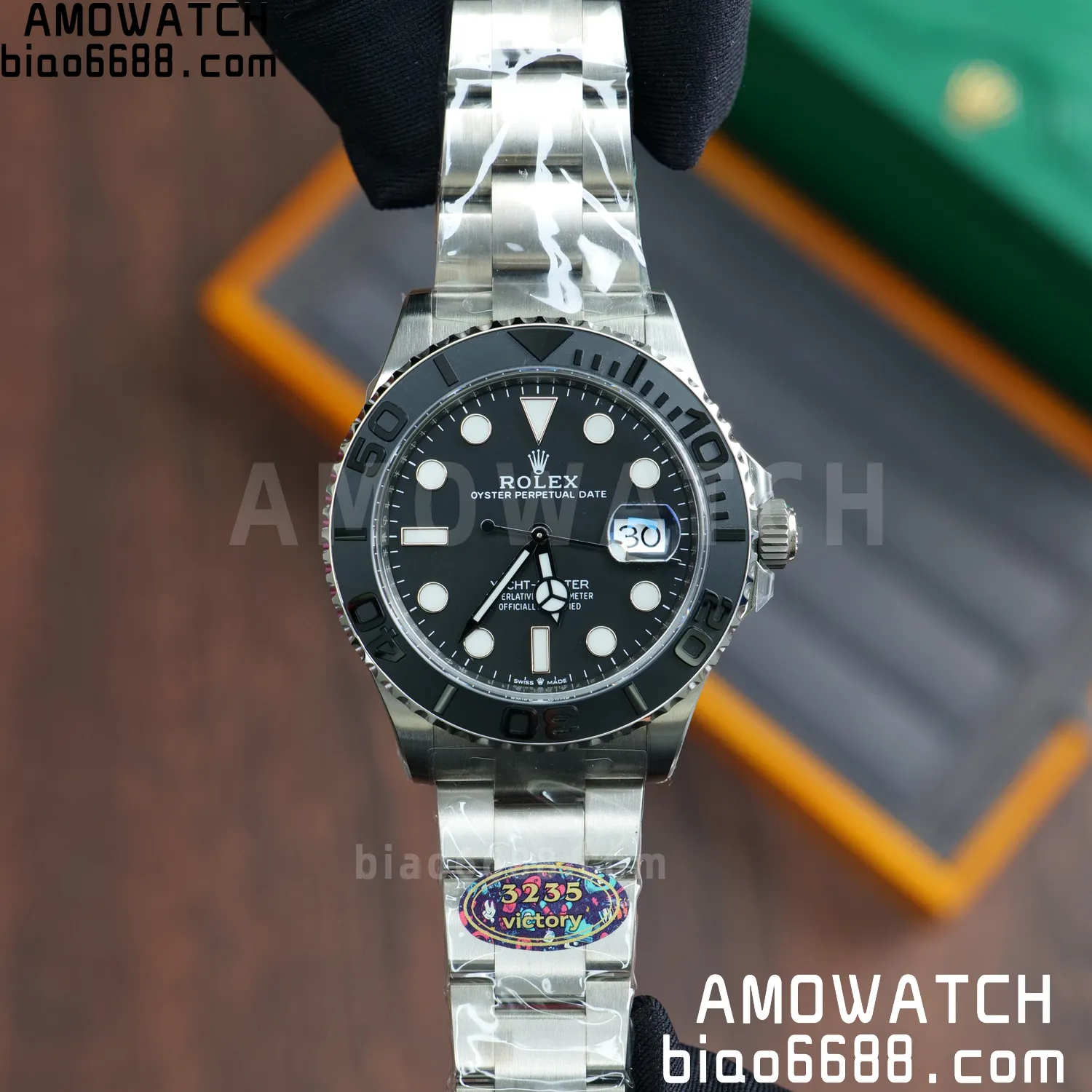 Rolex Yacht-Master 226627 Titanium VF 1:1 Best Edition Black Dial on Titanium Bracelet DD3235 83 701034bdaedd65a 1 AMO Watch