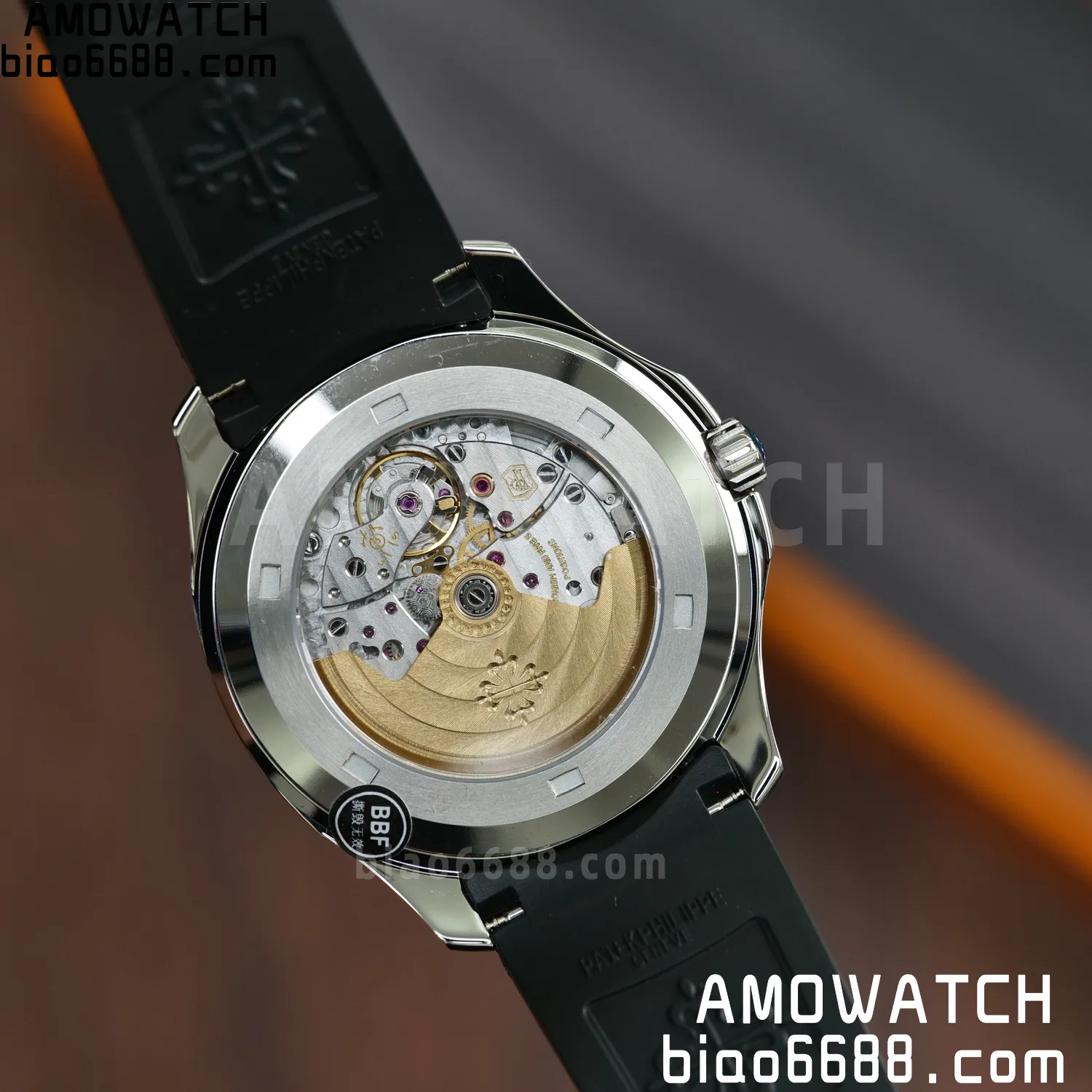 PP Aquanaut 5167 SS BBF 1:1 Best Edition Gray Dial on Black Rubber Strap DD324 Super Clone 89 718b83fb238d8e9 阿默表行AmoWatch