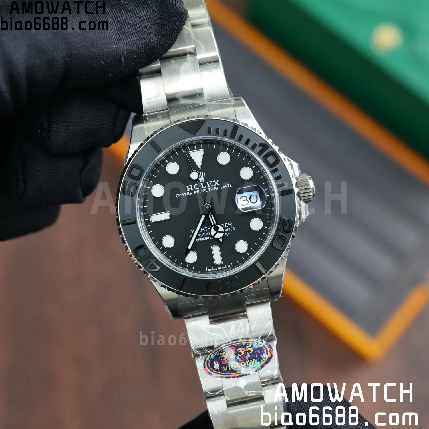 Rolex Yacht-Master 226627 Titanium VF 1:1 Best Edition Black Dial on Titanium Bracelet DD3235 79 72159bfe71c2bfd 1 AMO Watch
