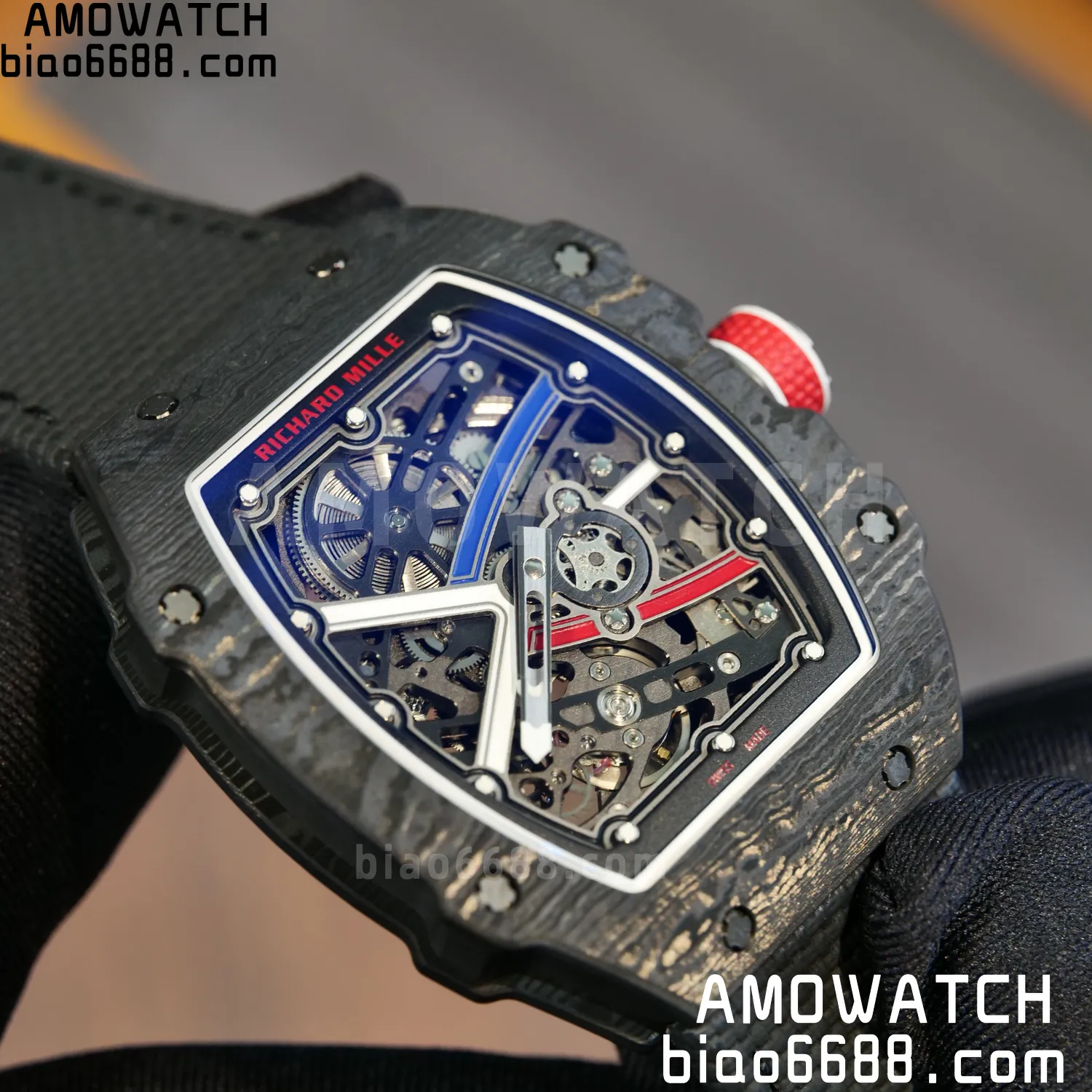 RICHARD MILLE RM67-02 Black NTPT Best Edition France Dial on Black Nylon strap CRMA7 Clone V9 89 74b79cf2b64161c 阿默表行AmoWatch