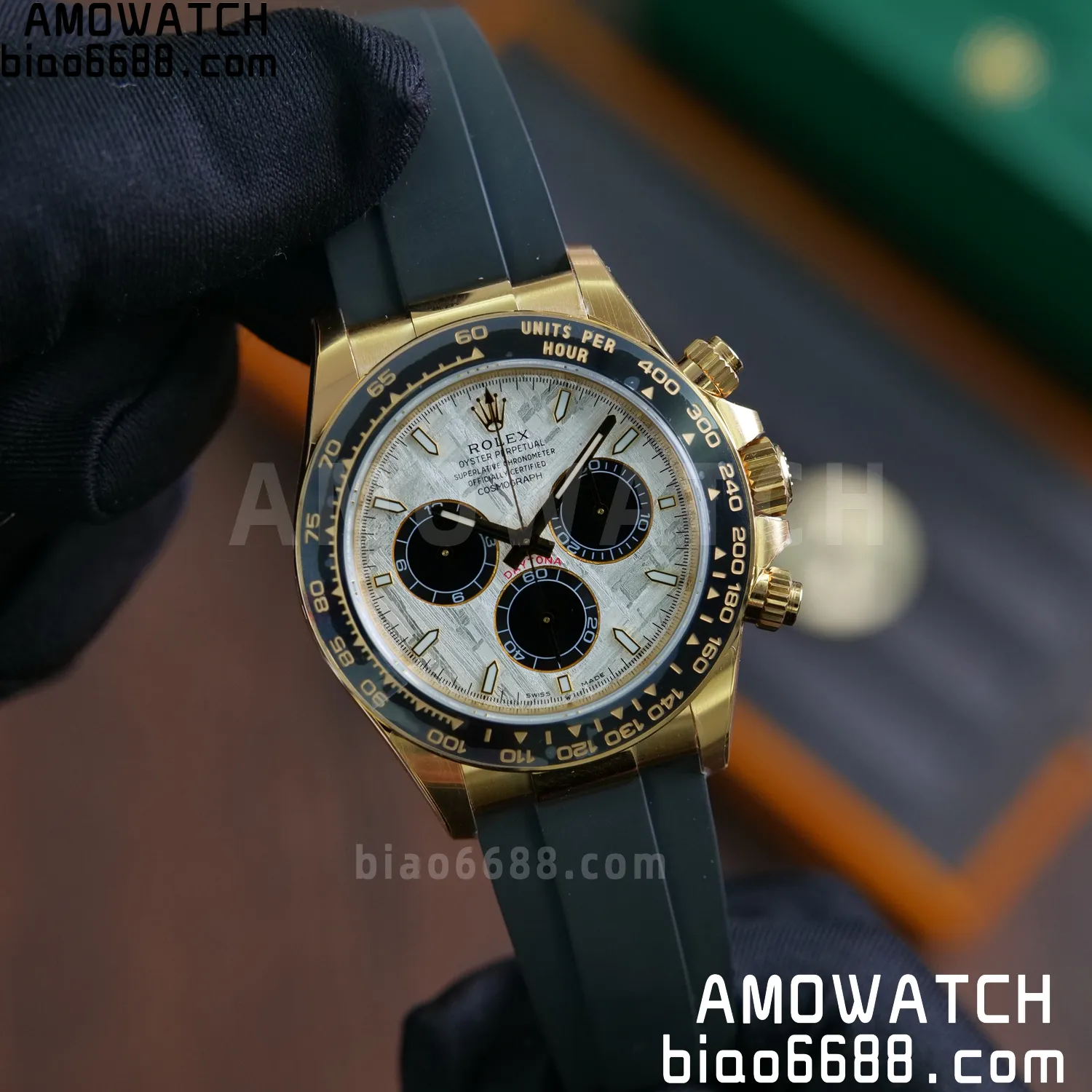Custom Made Rolex Daytona 126515 YG Gold Meteorite Dial (Weighted) 135g 59 79d26e89fdf8281 阿默表行AmoWatch