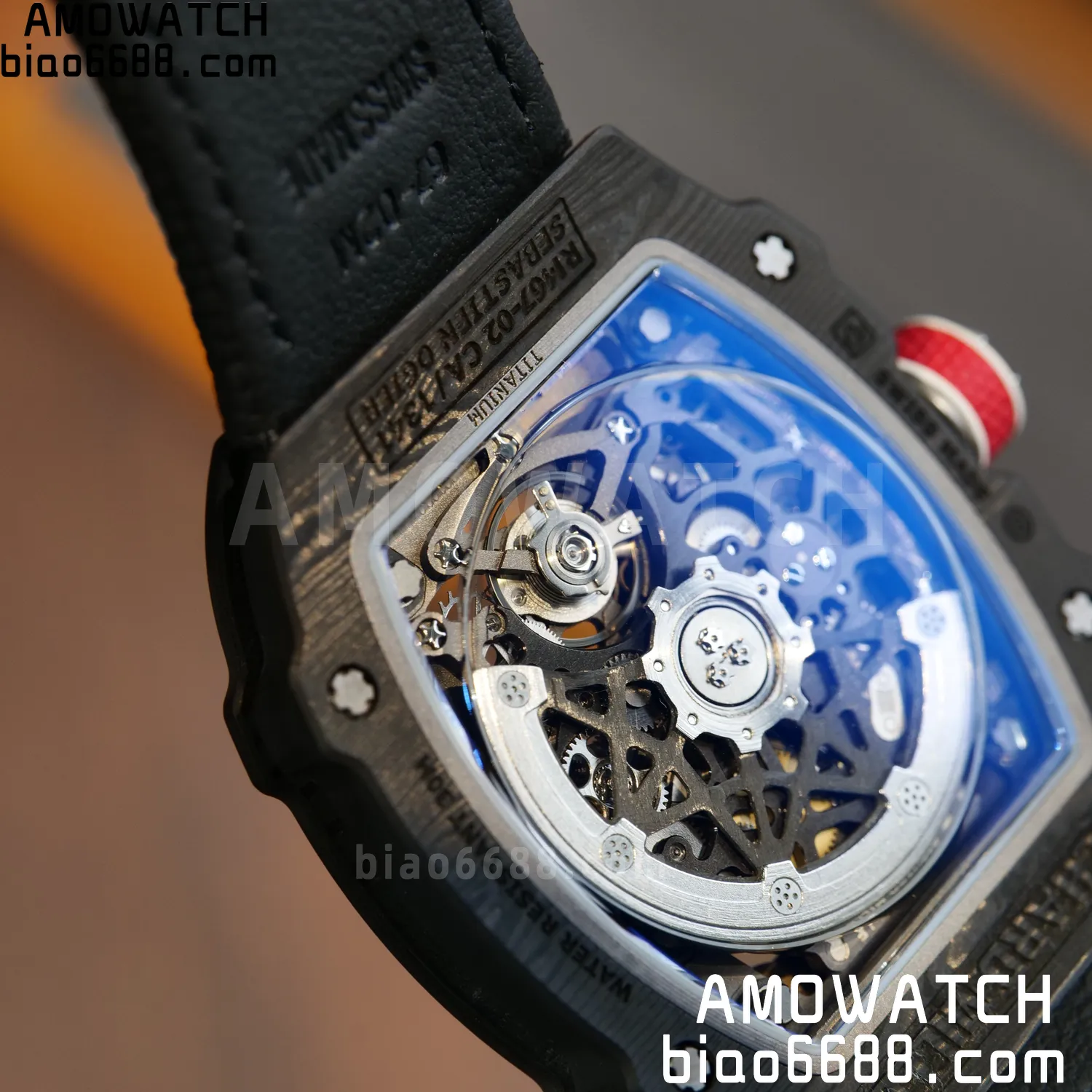 RICHARD MILLE RM67-02 Black NTPT Best Edition France Dial on Black Nylon strap CRMA7 Clone V9 93 807c283966a383f 阿默表行AmoWatch