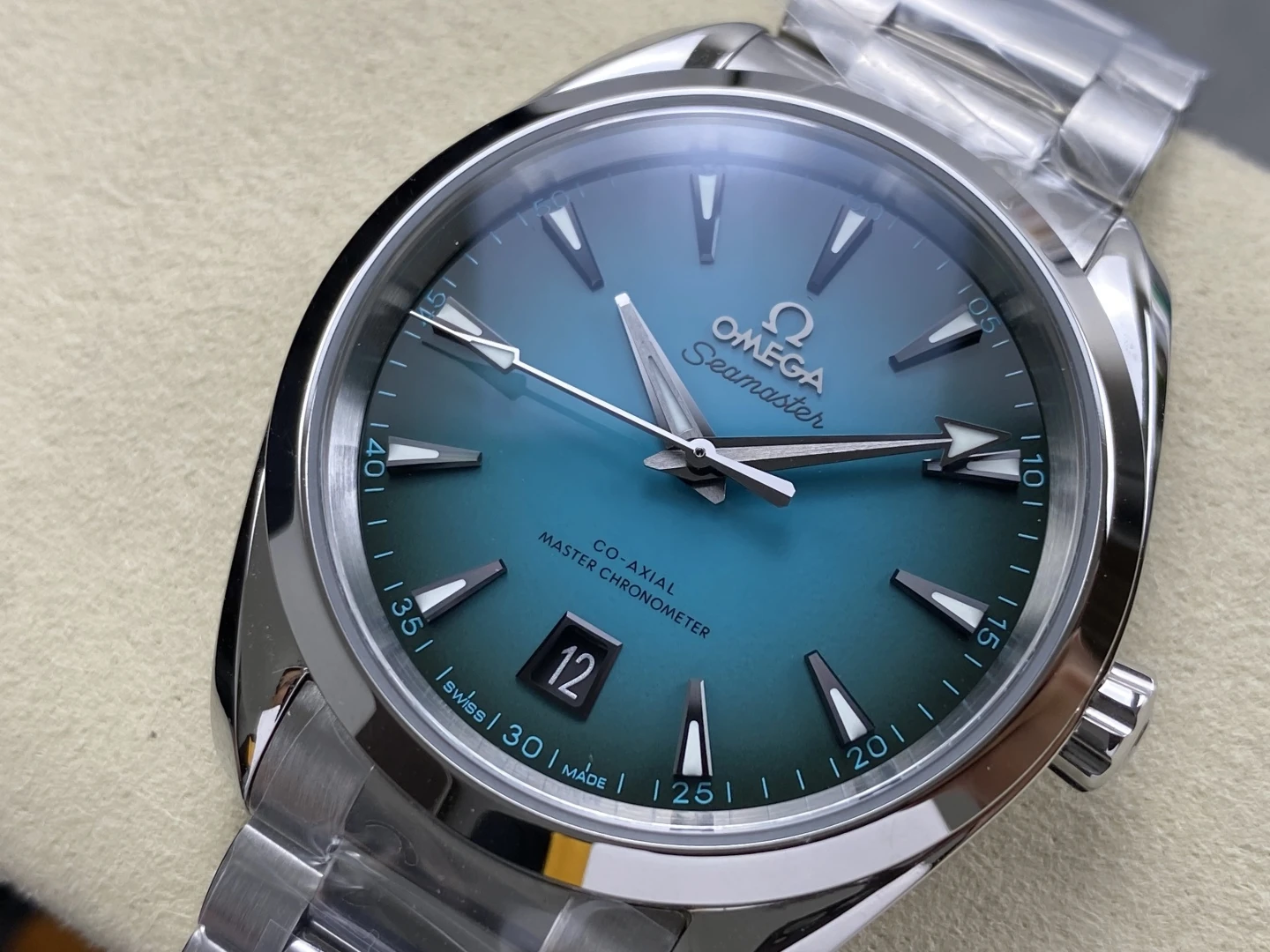 OMEGA Aqua Terra 150M 38mm VSF 1:1 Best Edition Turquoise Dial on SS Bracelet VS8800 Super Clone 31 814d34d9143e95a AMO Watch