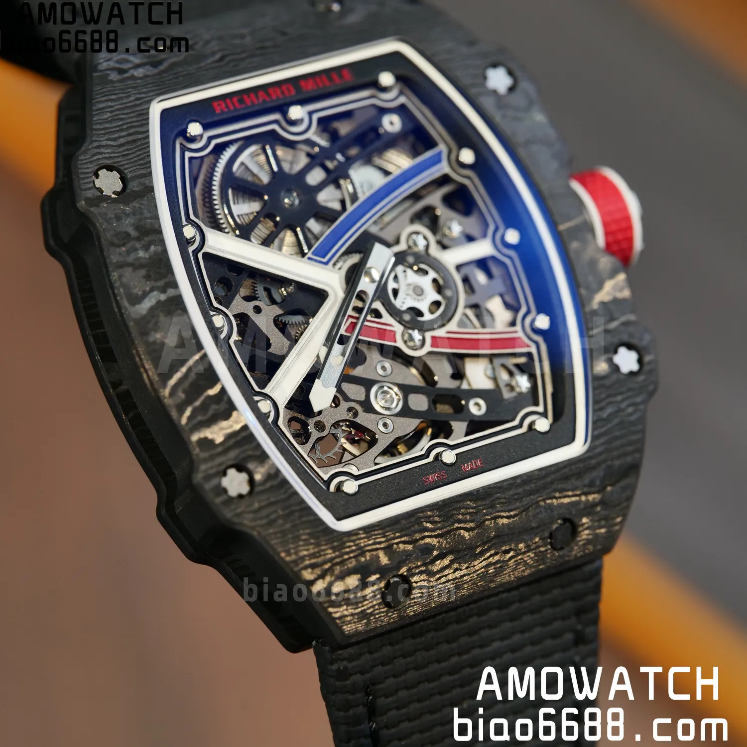 RICHARD MILLE RM67-02 Black NTPT Best Edition France Dial on Black Nylon strap CRMA7 Clone V9 86 820129d3c1663e8 阿默表行AmoWatch