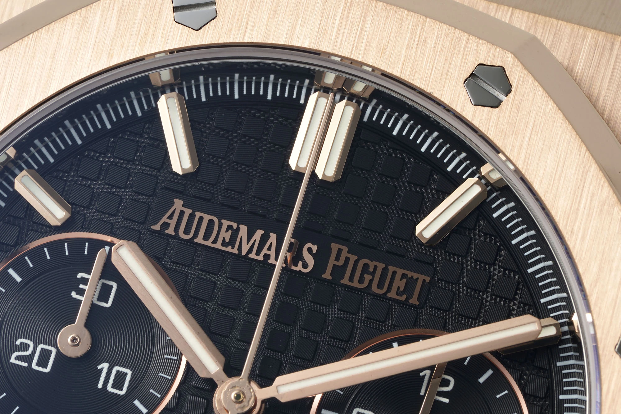 AP Royal Oak Chrono 26240 RG DDF 1:1 Best Edition Black Dial on Black Leather Strap DD4401 Super Clone Weight (SW Dial) 23 85d8b57071b8efd AMO Watch