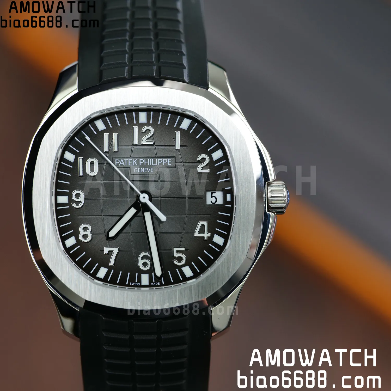 PP Aquanaut 5167 SS BBF 1:1 Best Edition Gray Dial on Black Rubber Strap DD324 Super Clone 74 9149c3c49350437 阿默表行AmoWatch