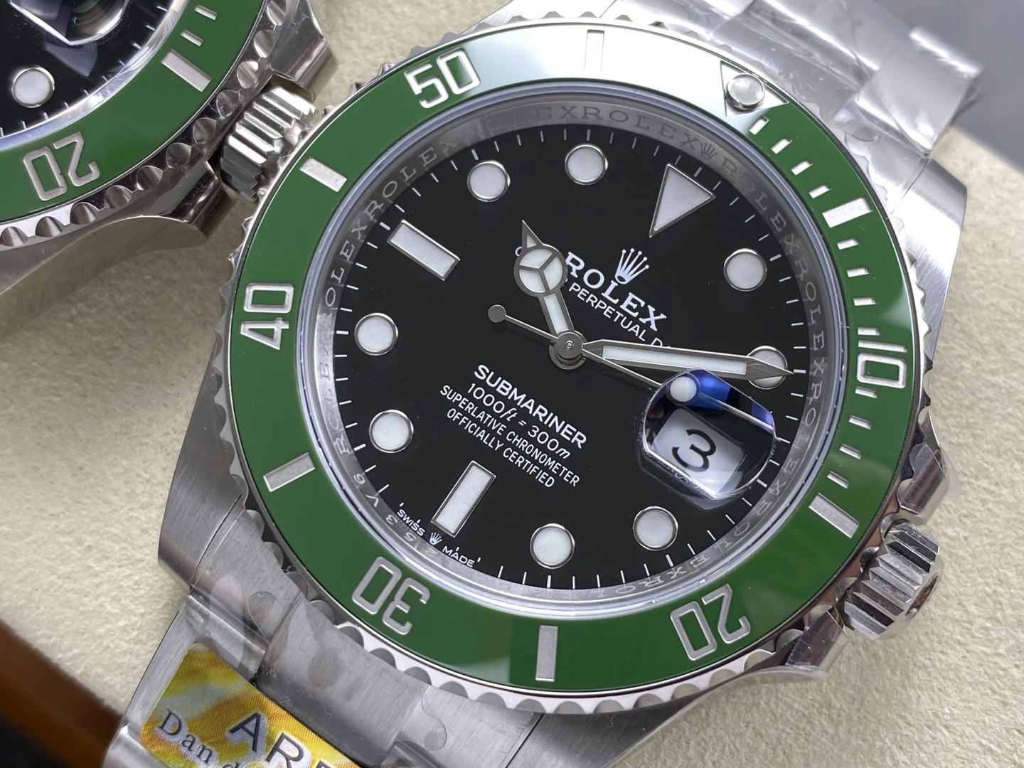 Rolex Submariner 41mm 126610 LV Kermit ARF 1:1 Best Edition 904L SS Case and Bracelet 76 9325556670cf185 AMO Watch