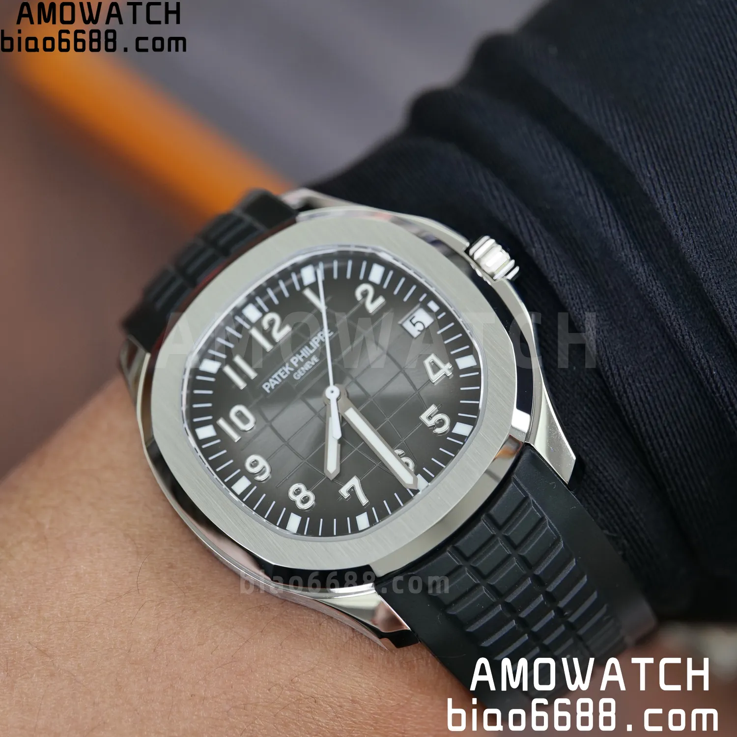 PP Aquanaut 5167 SS BBF 1:1 Best Edition Gray Dial on Black Rubber Strap DD324 Super Clone 95 9e29ed303cc192c 阿默表行AmoWatch