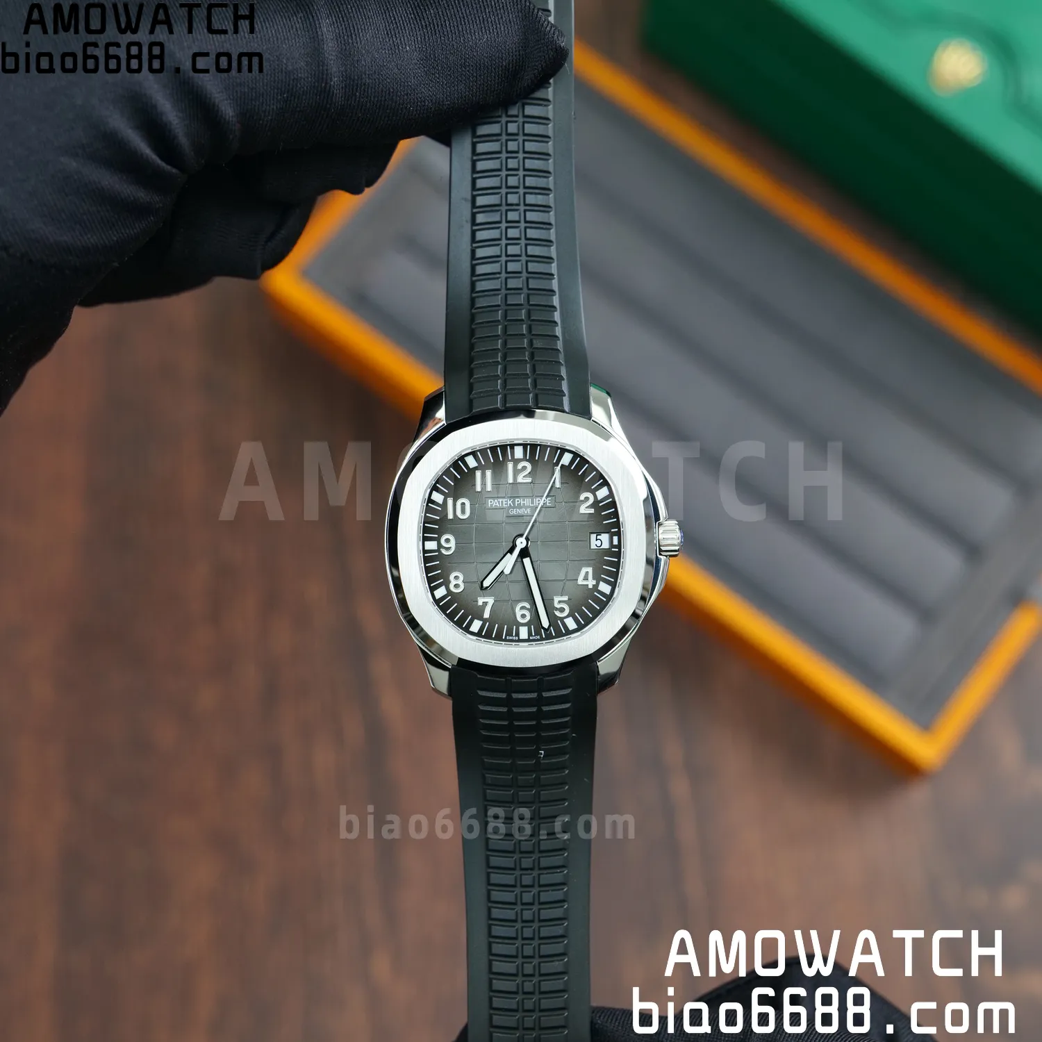 PP Aquanaut 5167 SS BBF 1:1 Best Edition Gray Dial on Black Rubber Strap DD324 Super Clone 68 a22131da092da89 阿默表行AmoWatch