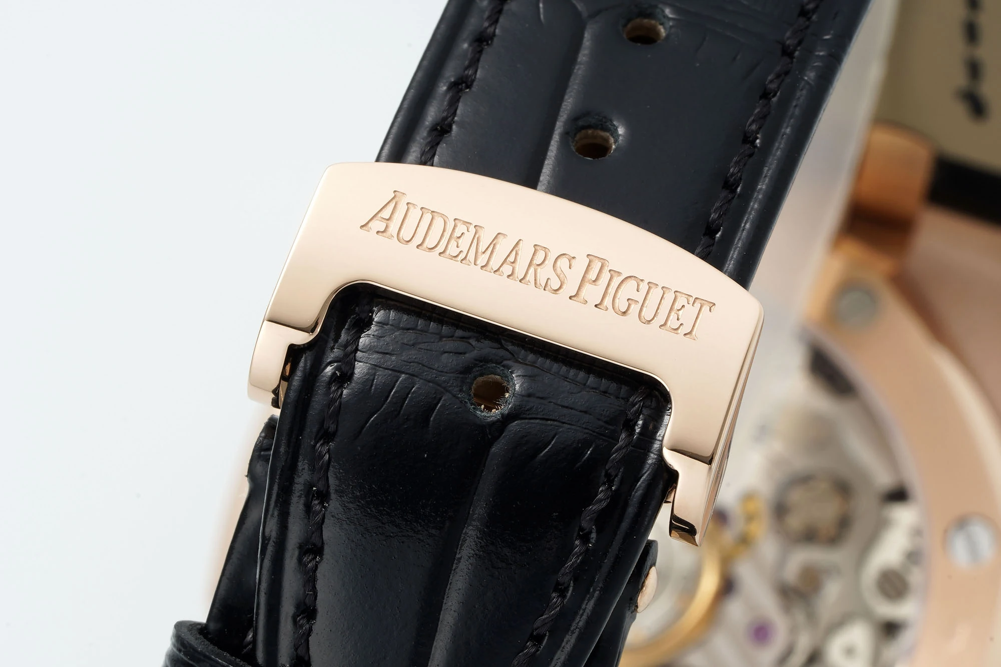 AP Royal Oak Chrono 26240 RG DDF 1:1 Best Edition Black Dial on Black Leather Strap DD4401 Super Clone Weight (SW Dial) 27 a488900bcbeaee2 AMO Watch