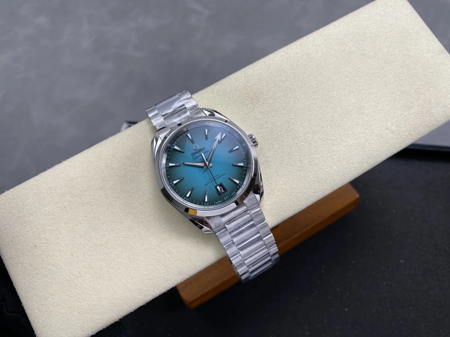 OMEGA Aqua Terra 150M 38mm VSF 1:1 Best Edition Turquoise Dial on SS Bracelet VS8800 Super Clone 28 aaaa159301802aa AMO Watch