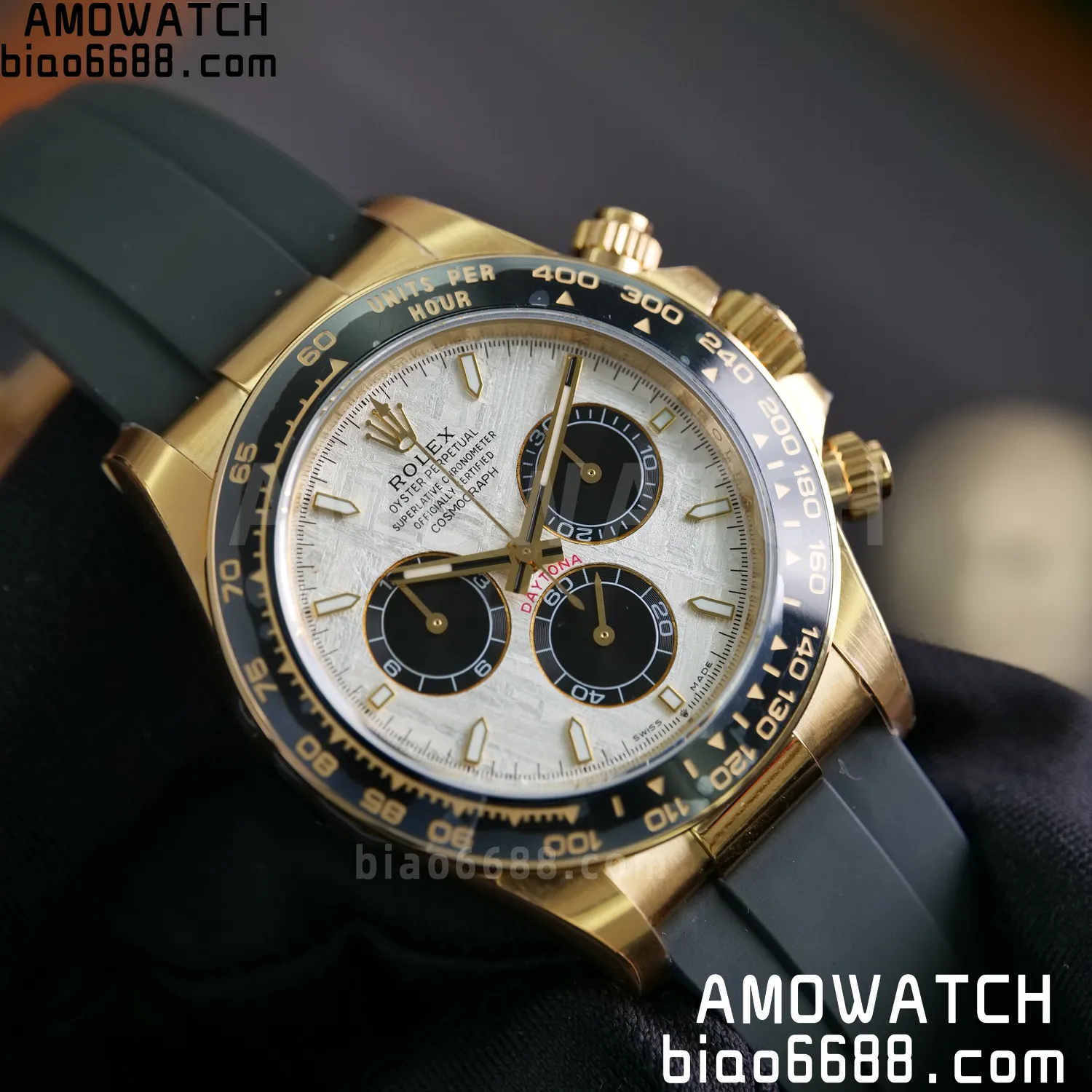 Custom Made Rolex Daytona 126515 YG Gold Meteorite Dial (Weighted) 135g 69 b14e1994b67a82d 阿默表行AmoWatch