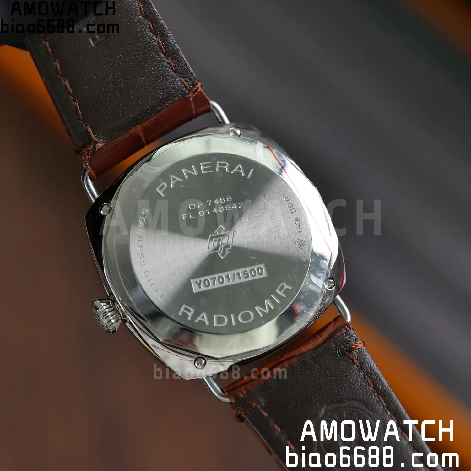 Panerai PAM1386 Y Radiomir TTF 1:1 Best Edition Green Dial on Brown Leather Strap P900 80 b2ec16d1a7b1449 AMO Watch