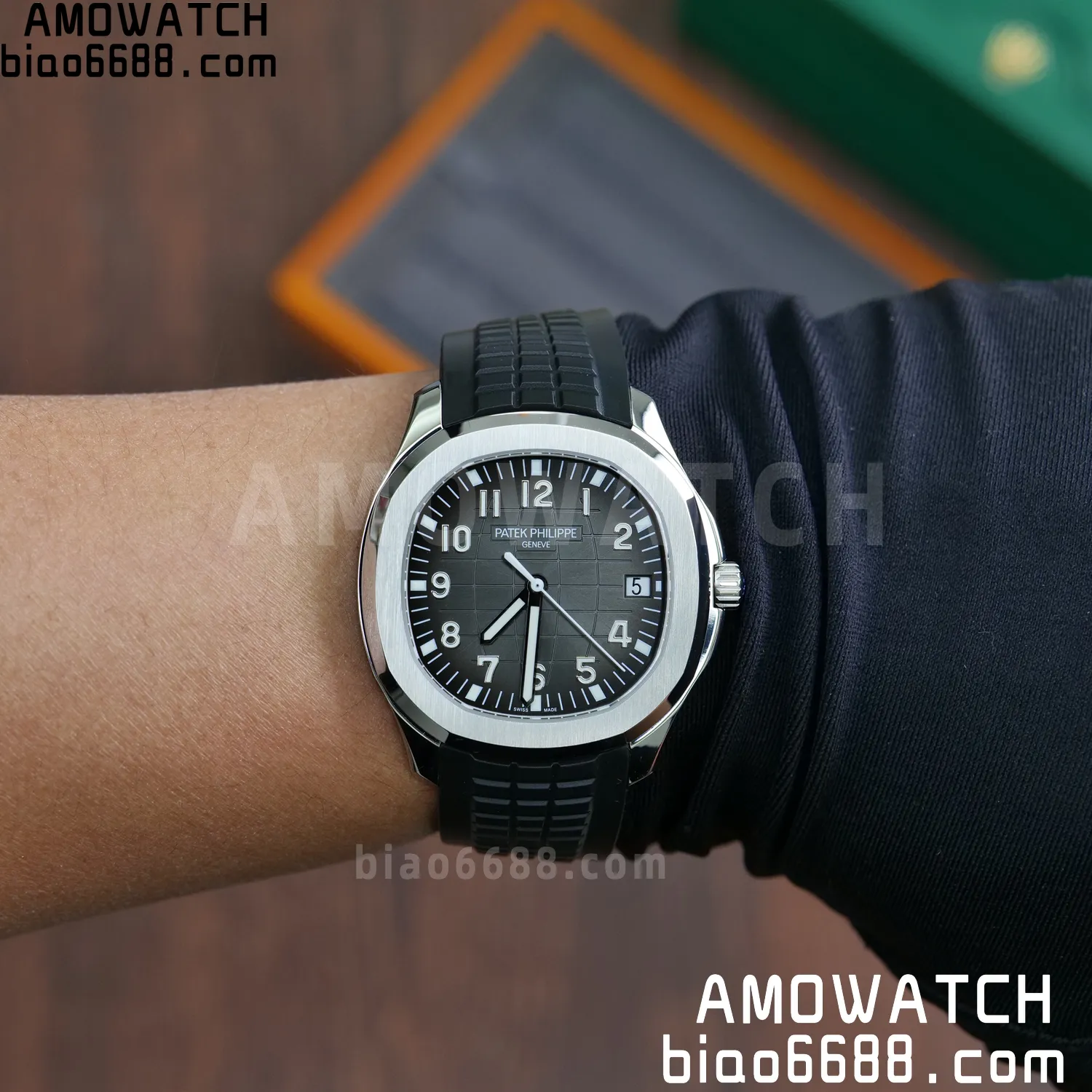 PP Aquanaut 5167 SS BBF 1:1 Best Edition Gray Dial on Black Rubber Strap DD324 Super Clone 93 b36f17fa37885b1 阿默表行AmoWatch