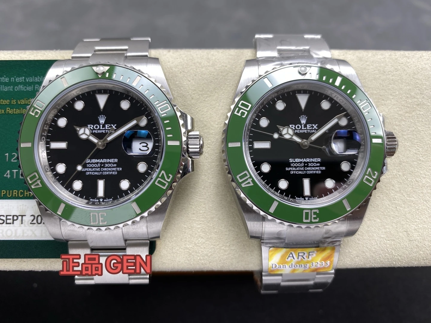 Rolex Submariner 41mm 126610 LV Kermit ARF 1:1 Best Edition 904L SS Case and Bracelet 73 b812a8e91542cc2 AMO Watch