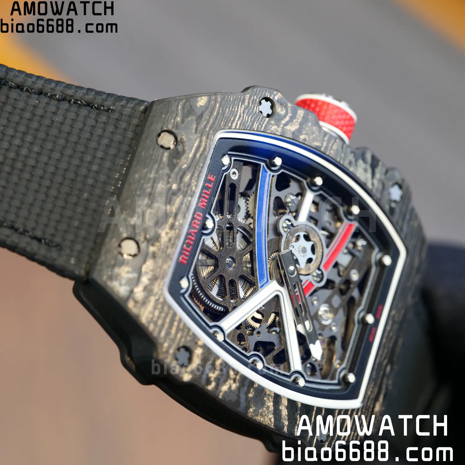 RICHARD MILLE RM67-02 Black NTPT Best Edition France Dial on Black Nylon strap CRMA7 Clone V9 84 bb205fee83e6ce8 阿默表行AmoWatch