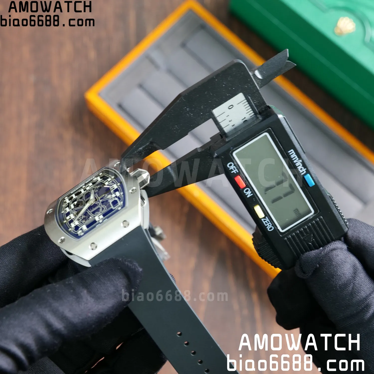 RICHARD MILLE RM67-01 V2 Best Edition Skeleton Dial on Black Rubber Strap CRMA6 V2 92 c1f60a4311ca0d8 阿默表行AmoWatch