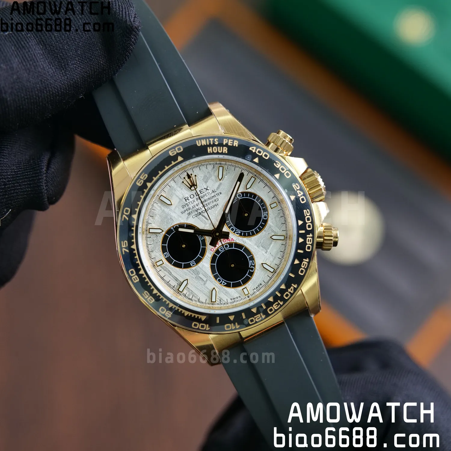 Custom Made Rolex Daytona 126515 YG Gold Meteorite Dial (Weighted) 135g 58 c4559c64447f77f 阿默表行AmoWatch
