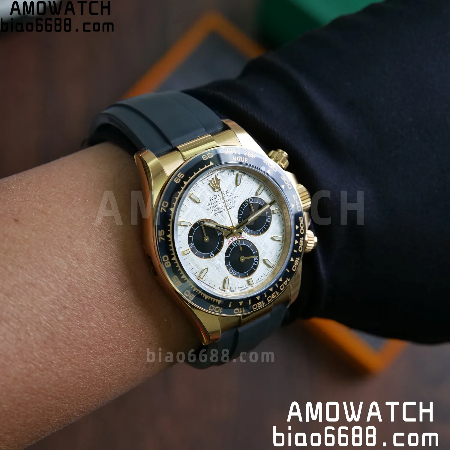 Custom Made Rolex Daytona 126515 YG Gold Meteorite Dial (Weighted) 135g 78 c60e5a018494012 阿默表行AmoWatch