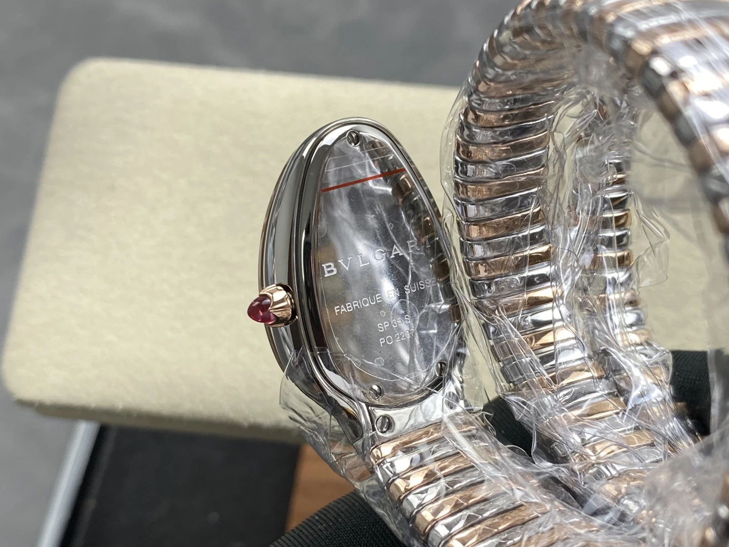 BVLGARI SERPENTI RG/SS 102680 BVF 1:1 Best Edition Gray Dial ETA Quartz 26 c81c4e480c43136 AMO Watch