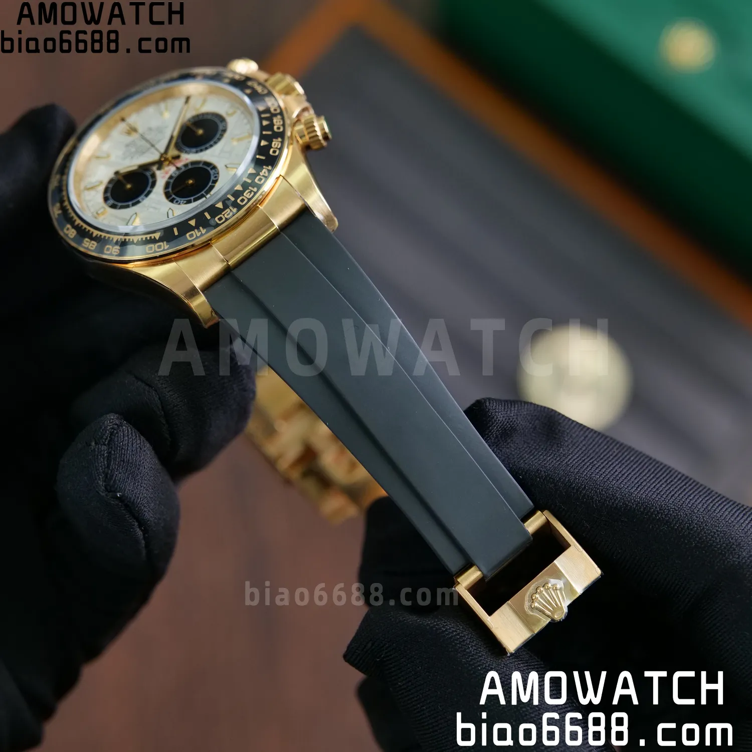 Custom Made Rolex Daytona 126515 YG Gold Meteorite Dial (Weighted) 135g 62 c8b5847f36b879b 阿默表行AmoWatch
