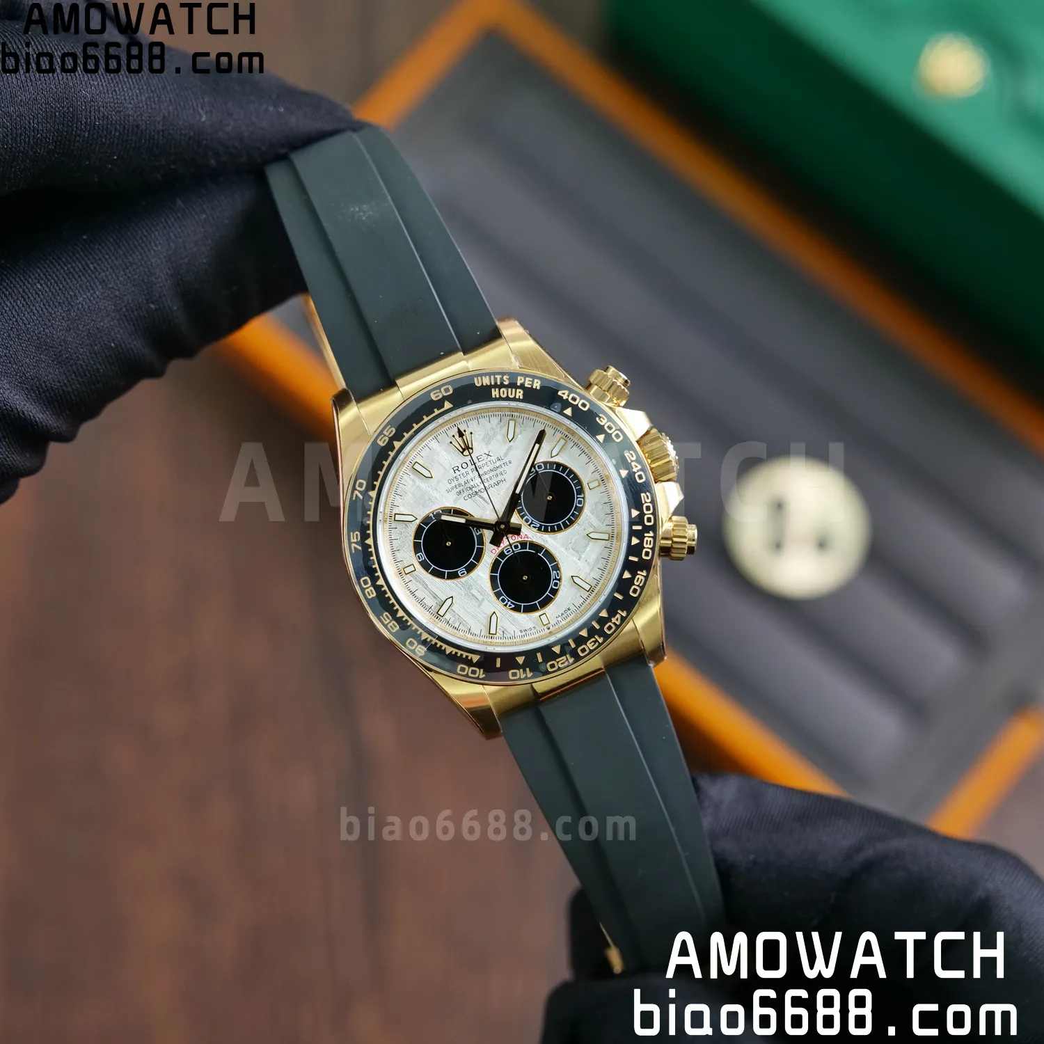 Custom Made Rolex Daytona 126515 YG Gold Meteorite Dial (Weighted) 135g 56 cc98fdc7742302f 阿默表行AmoWatch