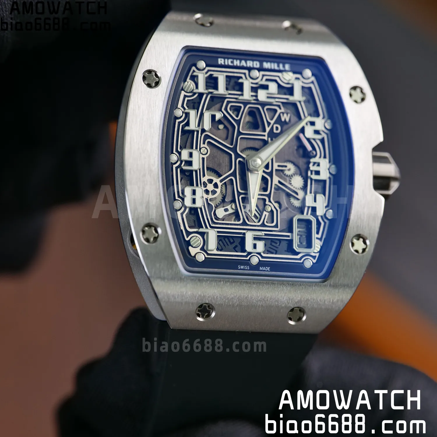RICHARD MILLE RM67-01 V2 Best Edition Skeleton Dial on Black Rubber Strap CRMA6 V2 108 cd7b614a746222c 阿默表行AmoWatch