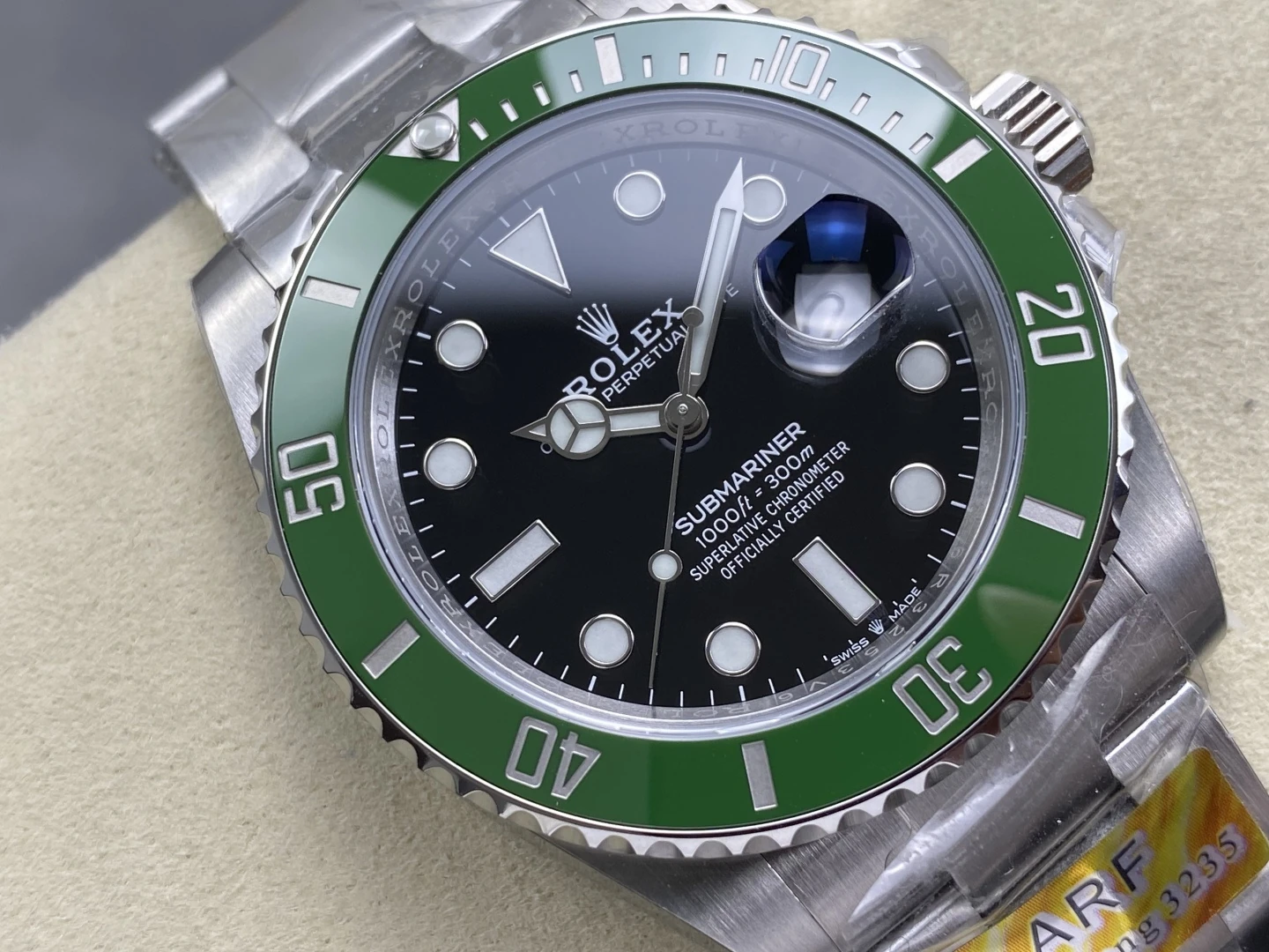 Rolex Submariner 41mm 126610 LV Kermit ARF 1:1 Best Edition 904L SS Case and Bracelet 58 d10fe27c148bd82 AMO Watch