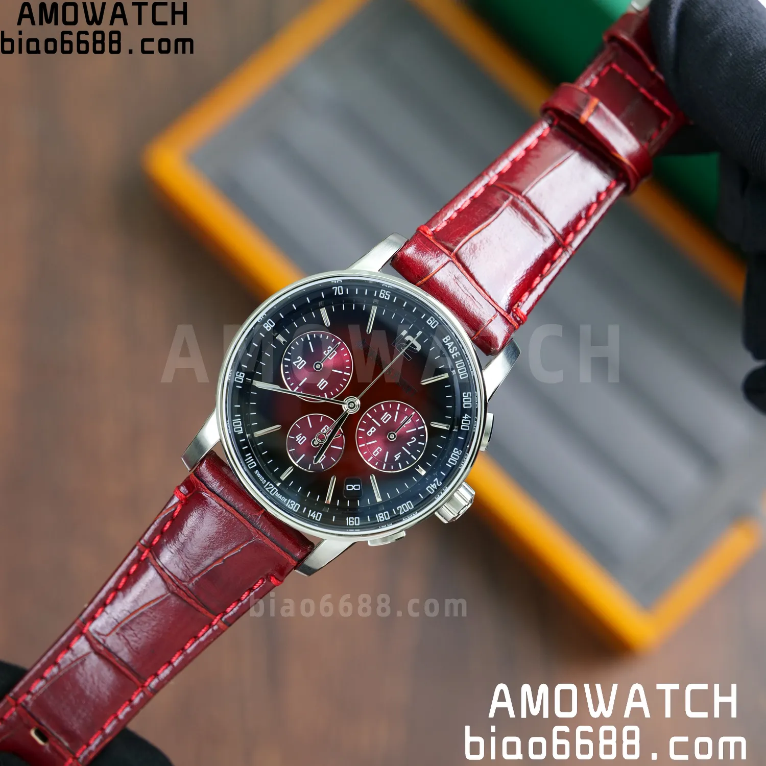 AP Code 11.59 Chrono 26393 SS APSF 1:1 Best Edition Red Ombre Dial On Red Strap Super Clone SA4401 59 d3208456e89df59 AMO Watch