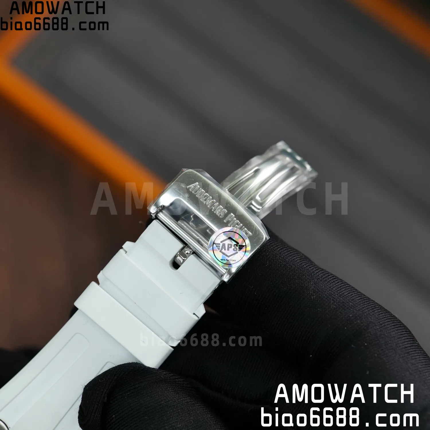 AP Royal Oak Chrono 26231 SS APSF 1:1 Best Edition White Dial on White Rubber Strap A2385 98 d42adbc9ddca17f 阿默表行AmoWatch