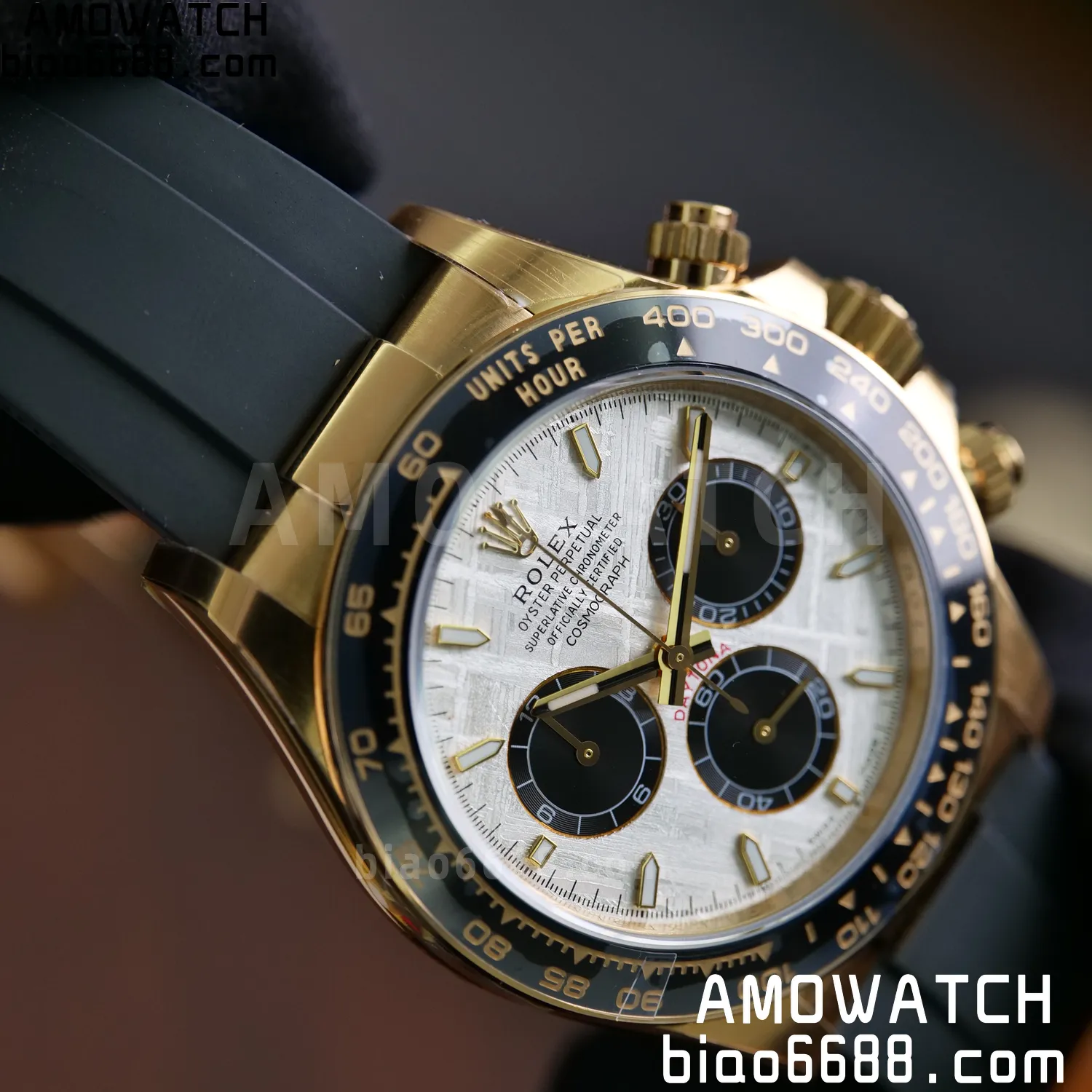 Custom Made Rolex Daytona 126515 YG Gold Meteorite Dial (Weighted) 135g 71 d4d1708dc8d7732 阿默表行AmoWatch