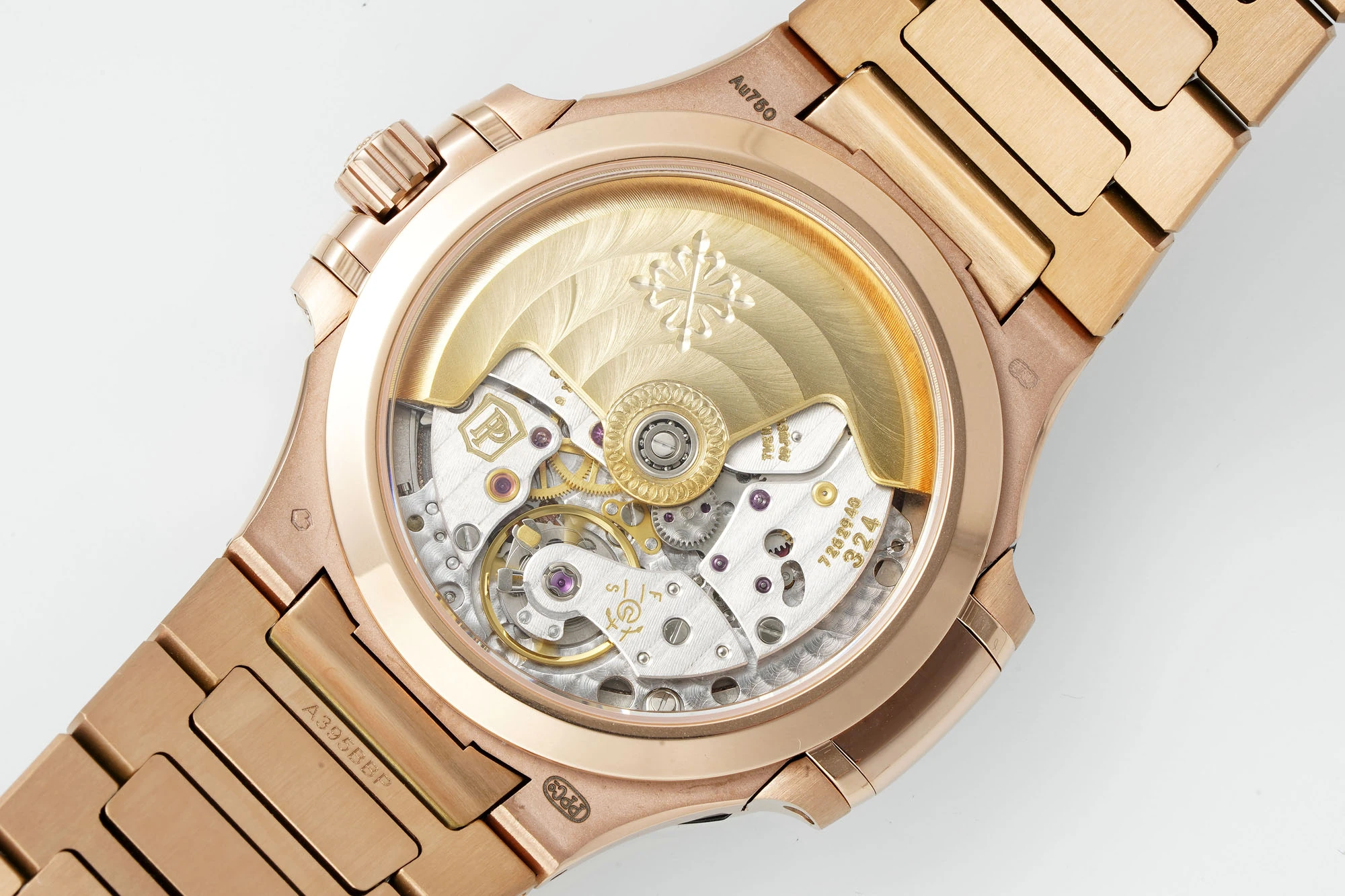 PP Nautilus 7118 RG Ladies DDF 1:1 Best Edition Silver Dial on RG Bracelet DD324 Super Clone 27 d5f2ebb165d01c4 AMO Watch