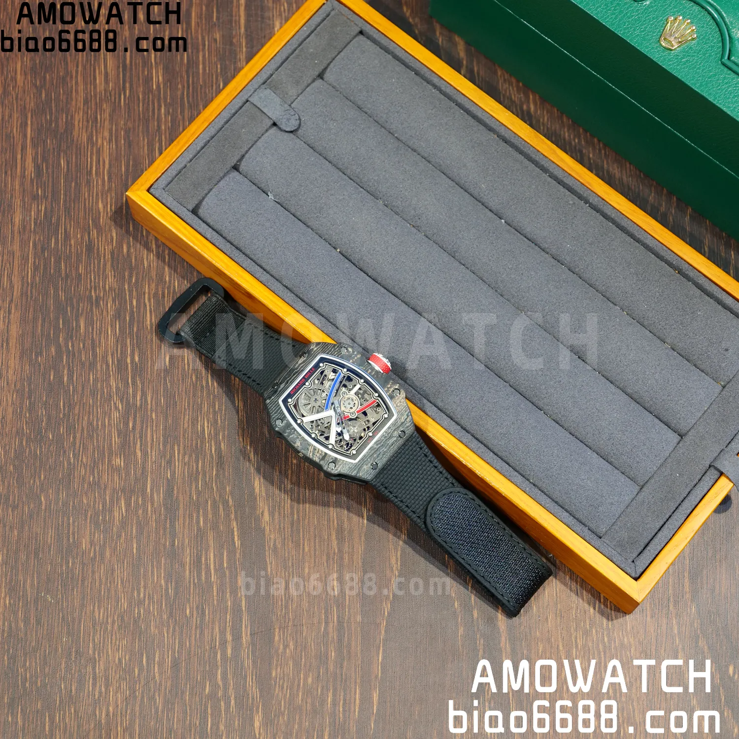 RICHARD MILLE RM67-02 Black NTPT Best Edition France Dial on Black Nylon strap CRMA7 Clone V9 69 e18f7a276327789 阿默表行AmoWatch