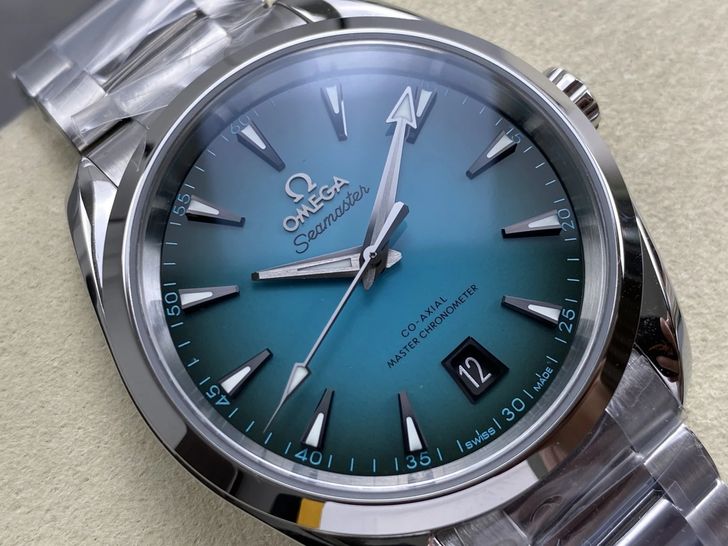 OMEGA Aqua Terra 150M 38mm VSF 1:1 Best Edition Turquoise Dial on SS Bracelet VS8800 Super Clone 29 e998b7130c6063a AMO Watch