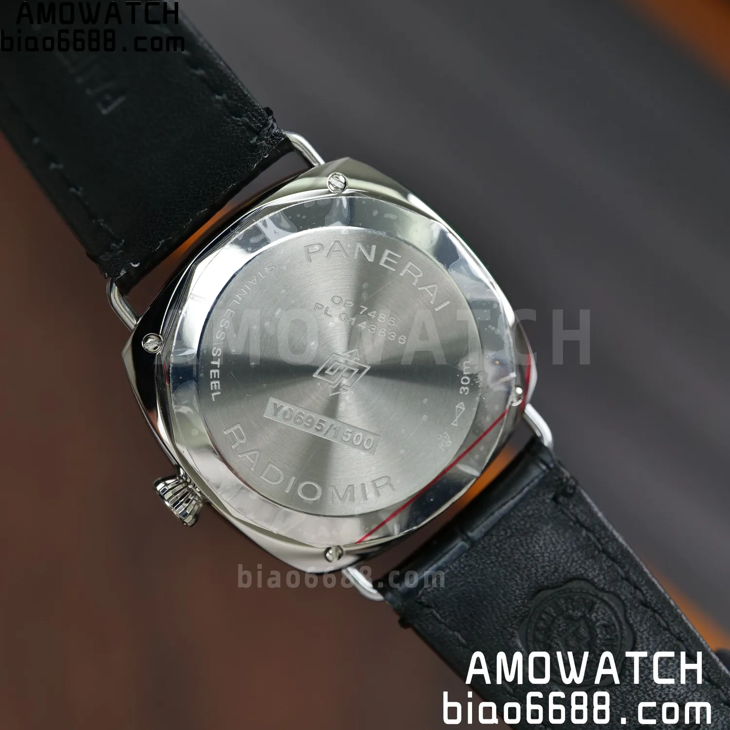 Panerai PAM01294 PAM1294 Y Radiomir TTF 1:1 Best Edition Black Dial on Black Leather Strap P900 84 eb3d0cf9444fcc7 AMO Watch