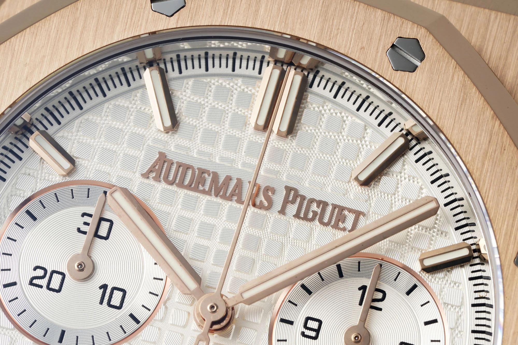 AP Royal Oak Chrono 26240 RG DDF 1:1 Best Edition White Dial on Brown Leather Strap DD4401 Super Clone Weight (SW Dial) 22 ebdd6045dedc53b AMO Watch