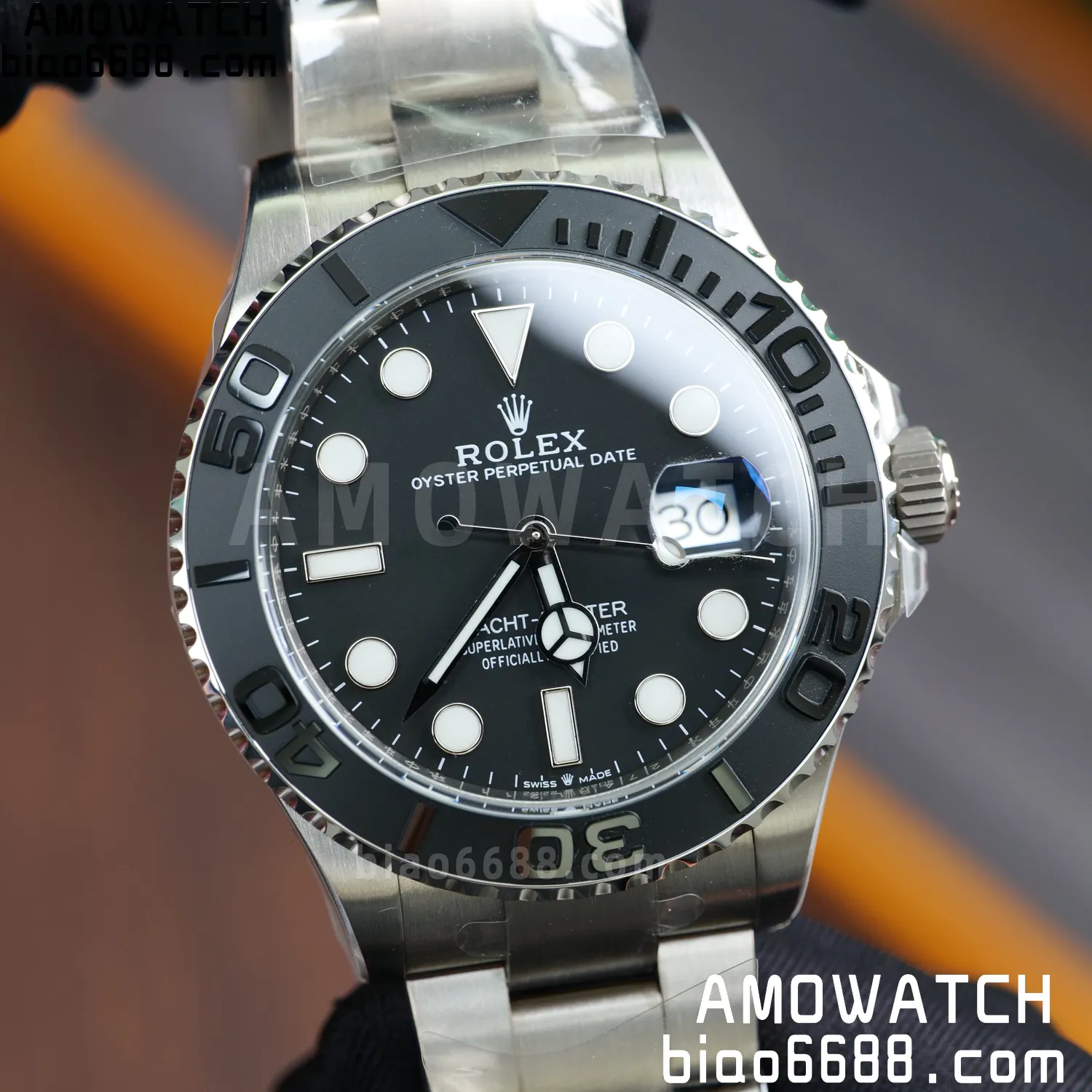 Rolex Yacht-Master 226627 Titanium VF 1:1 Best Edition Black Dial on Titanium Bracelet DD3235 93 ec91ff2016700f4 1 AMO Watch