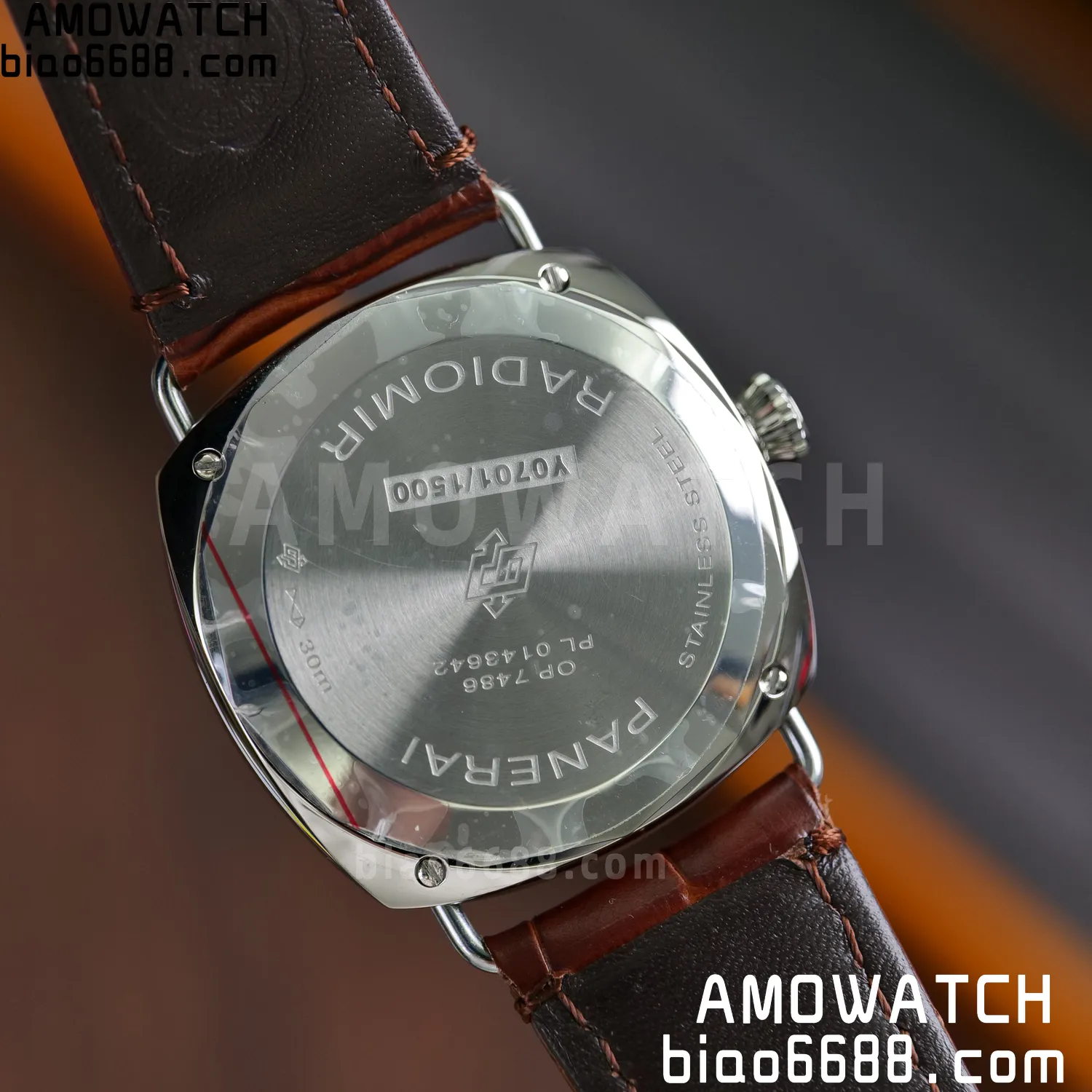 Panerai PAM1386 Y Radiomir TTF 1:1 Best Edition Green Dial on Brown Leather Strap P900 81 ef625f5a7078939 AMO Watch