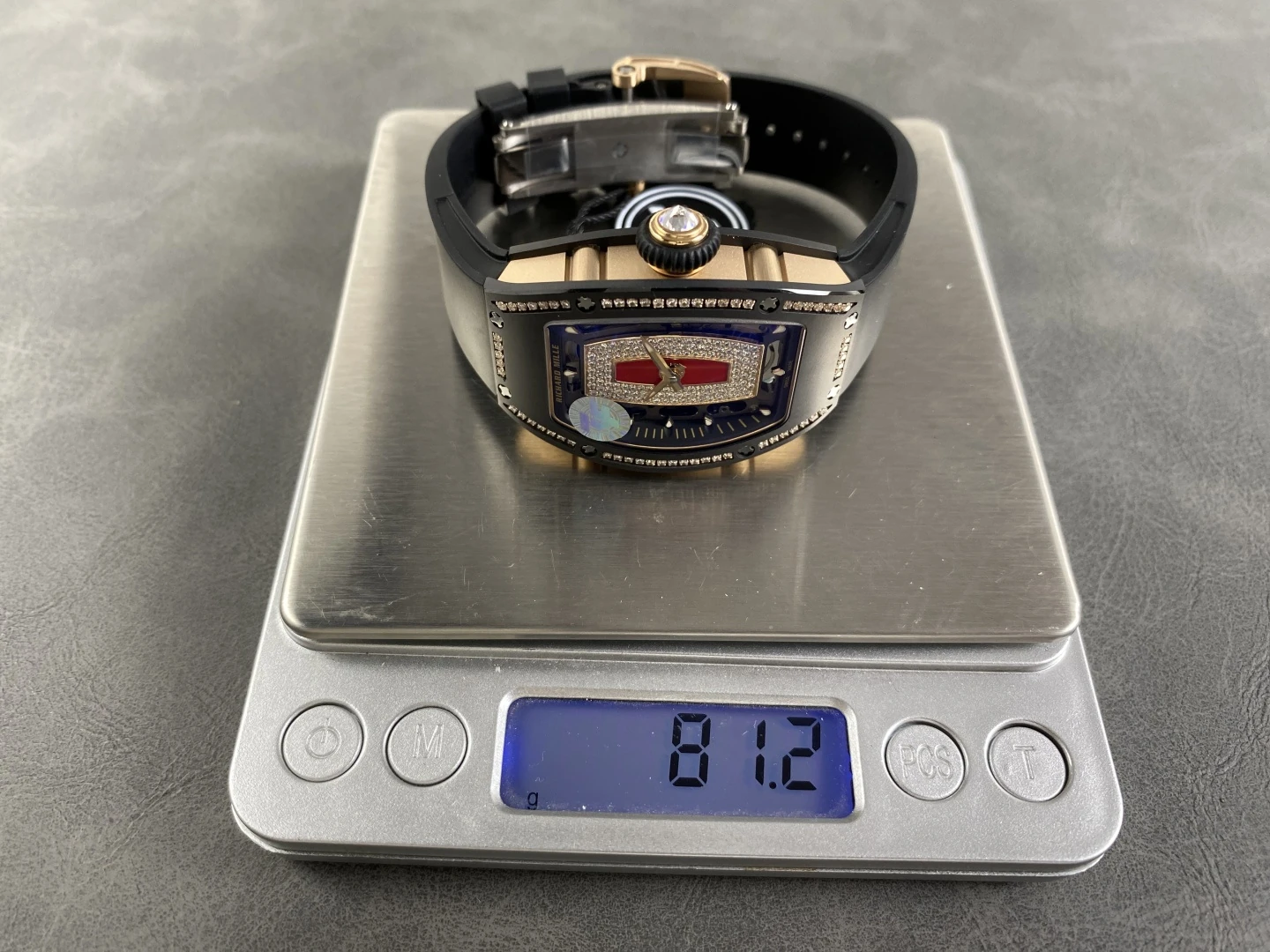 RICHARD MILLE RM07 Ladies Black Ceramic Diamonds Bezel ZF 1:1 Best Edition Red Dial on Black Rubber Strap CRMA2 Clone 39 f9624f024a08a4d AMO Watch