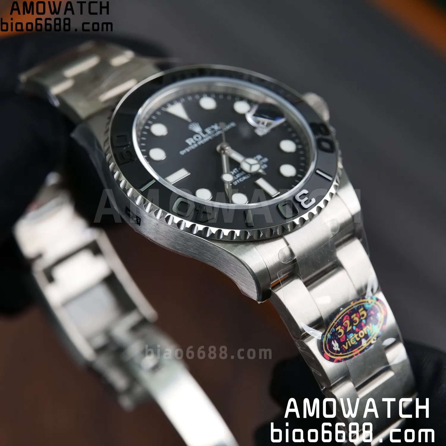 Rolex Yacht-Master 226627 Titanium VF 1:1 Best Edition Black Dial on Titanium Bracelet DD3235 86 fa4d228e8152e1c 1 AMO Watch