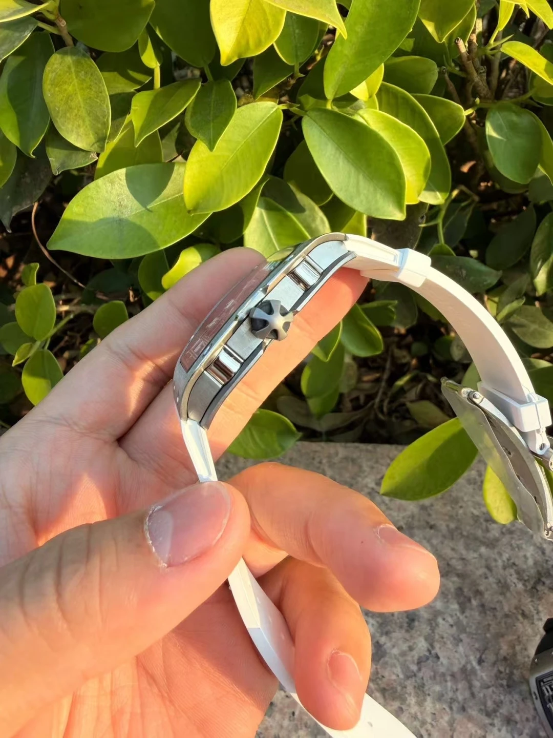 RICHARD MILLE RM67-01 V2 Best Edition Skeleton Dial on White Rubber Strap CRMA6 V2 30 ff26471c6649e63 阿默表行AmoWatch