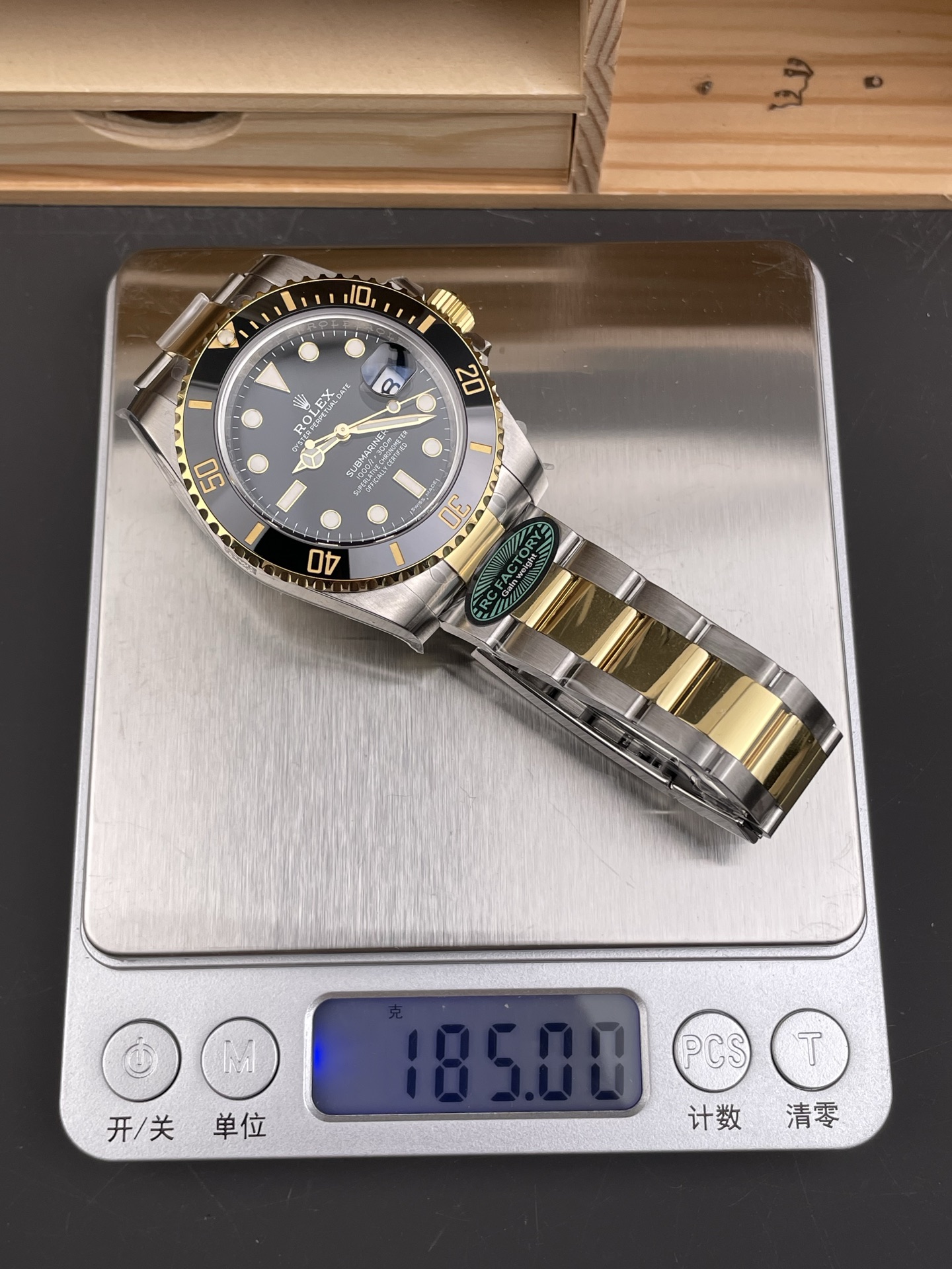 Rolex Submariner 41mm 126613 LN SS/YG Black Ceramic RCF 1:1 Best Edition 904L SS Case and Bracelet VR3235 (Weighted) 23 21552fd27bd70fc AMO Watch