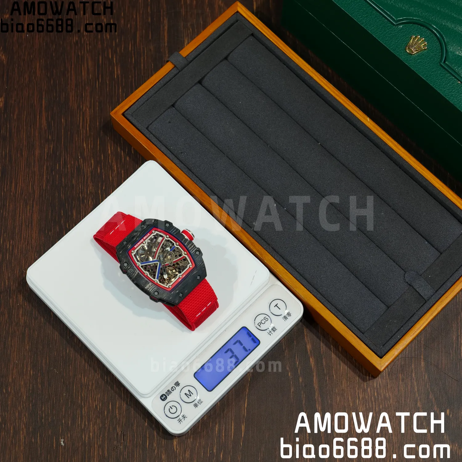 RICHARD MILLE RM67-02 Black NTPT Best Edition Norway Dial on Red Nylon strap CRMA7 Clone V10 81 38ec413a81d0bcf AMO Watch