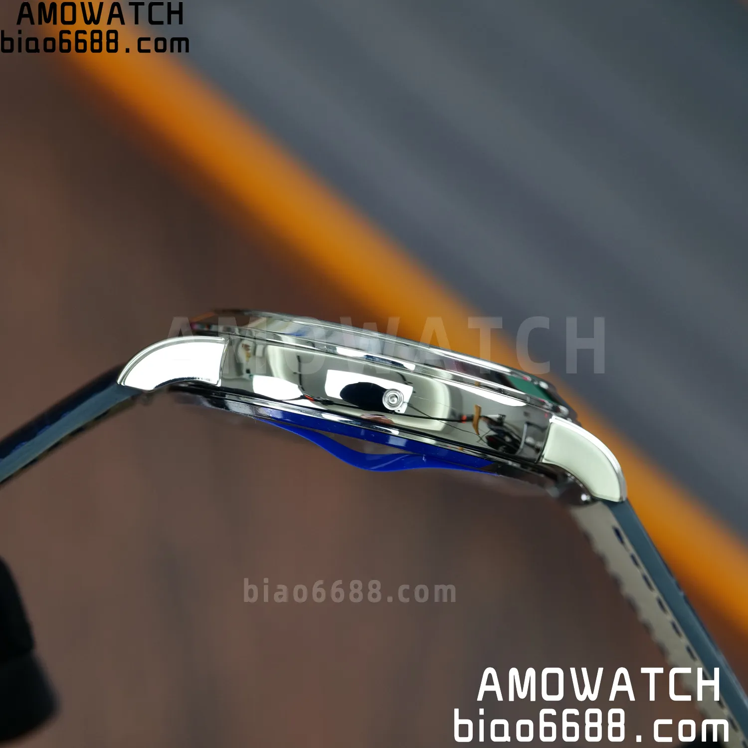 PP Grand Complications 6102 SS PPF 1:1 Best Edition Blue Dial on Blue Leather Strap SA240 Super Clone 104 3e8db5998b68050 AMO Watch