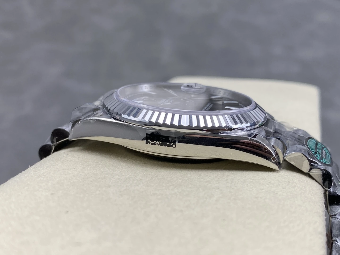 Rolex Day Date 40 SS 228236 RCF 1:1 Best Edition White Gray Dial on President Bracelet VR3255 (211g) 28 66301e90d20bdab AMO Watch